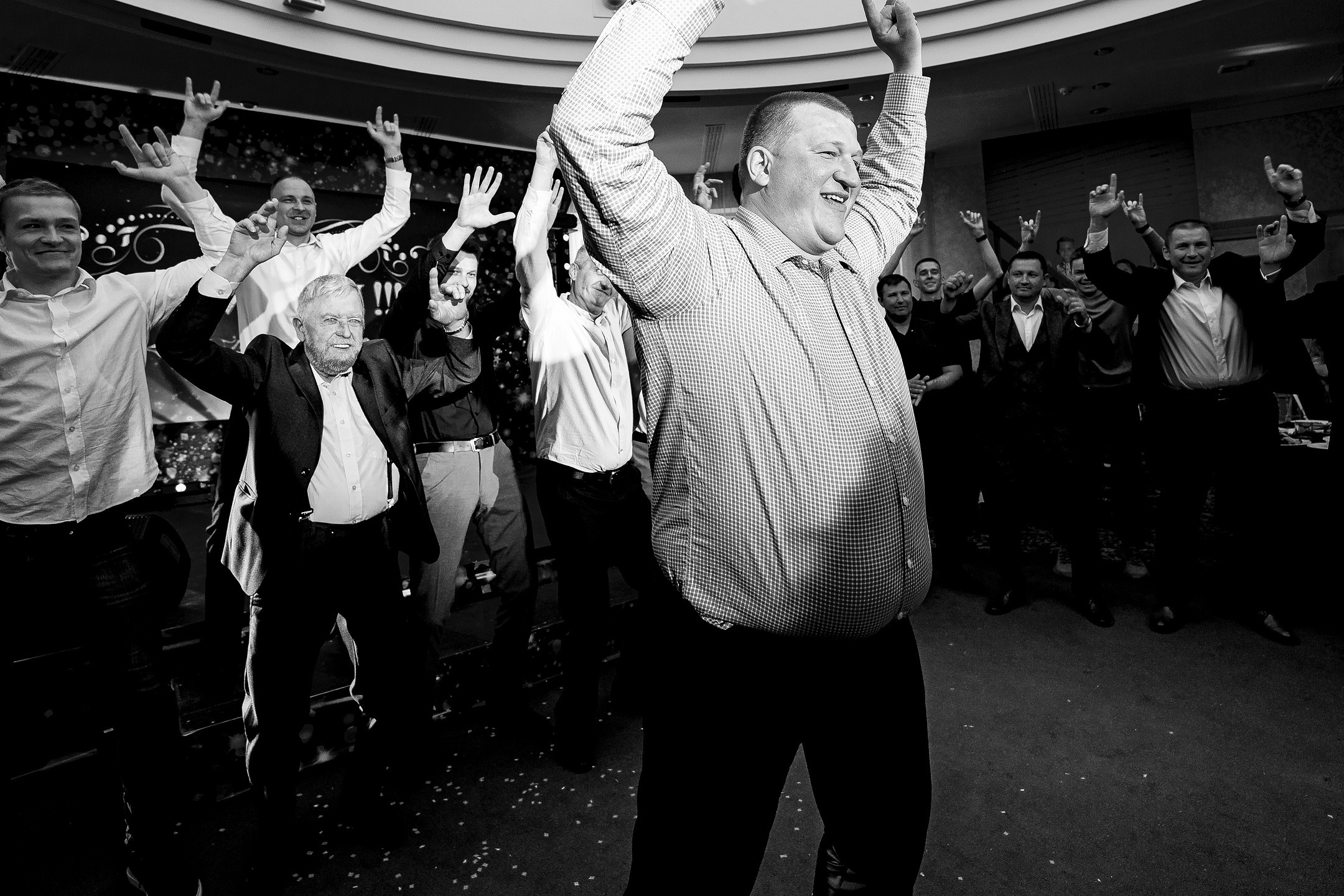 Празднование юбилее в банкетном зале отеля. Саша Потапкин Фотограф. Сочи, Екатеринбург, Москва