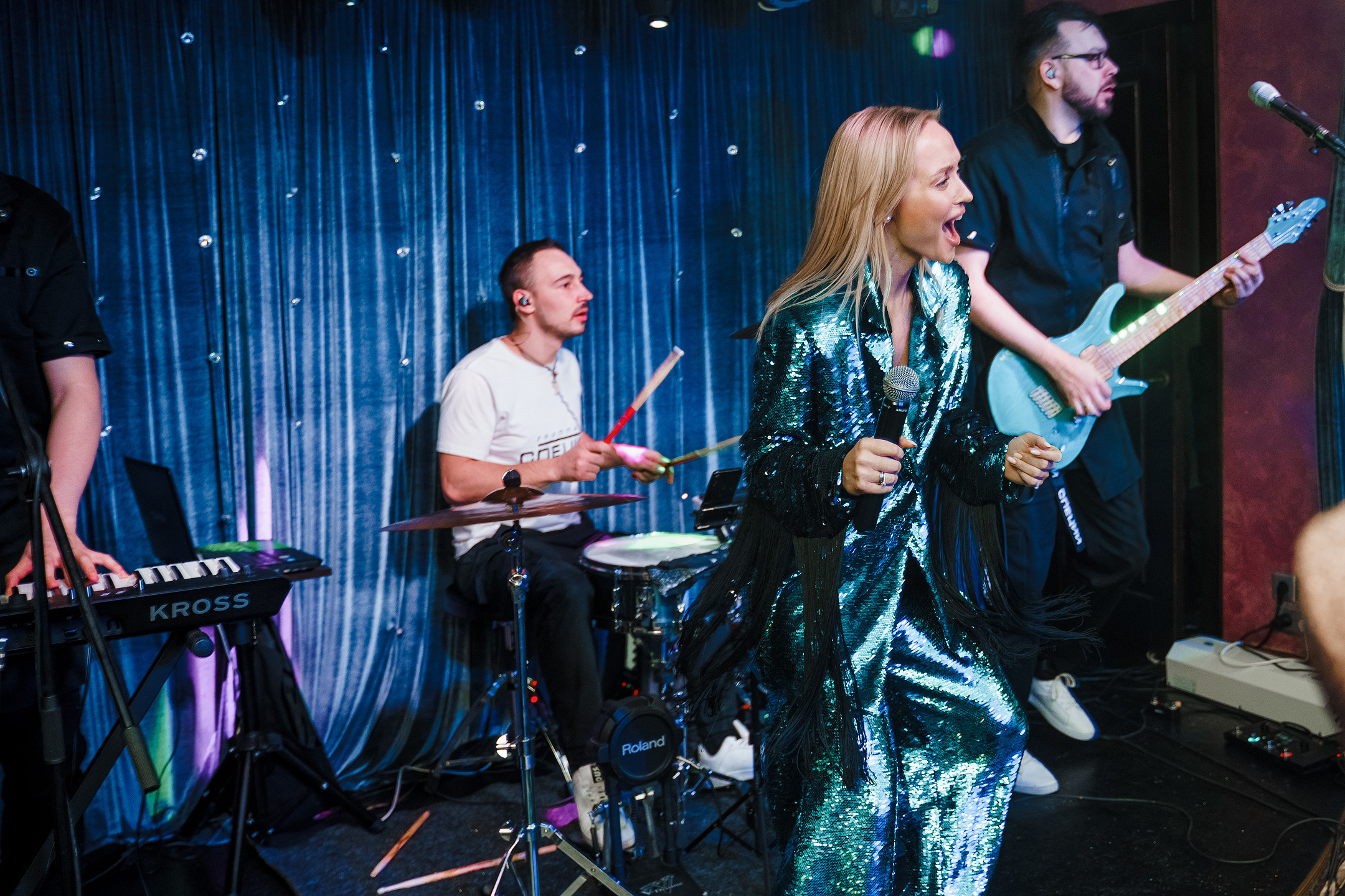 БЛЕСК party. Блестящая вечеринка в караоке клубе. Саша Потапкин Фотограф. Сочи, Екатеринбург, Москва