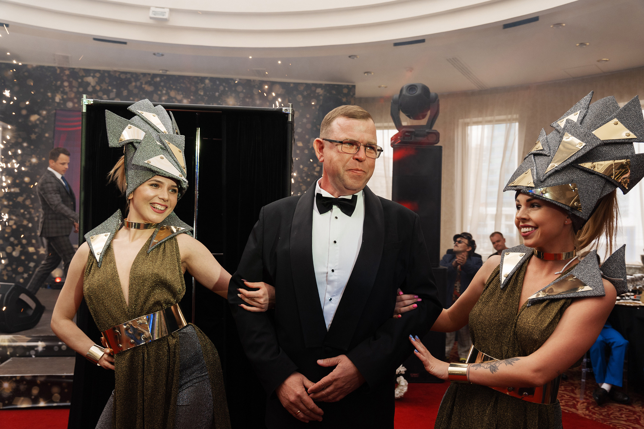 Празднование юбилее в банкетном зале отеля. Саша Потапкин Фотограф. Сочи, Екатеринбург, Москва