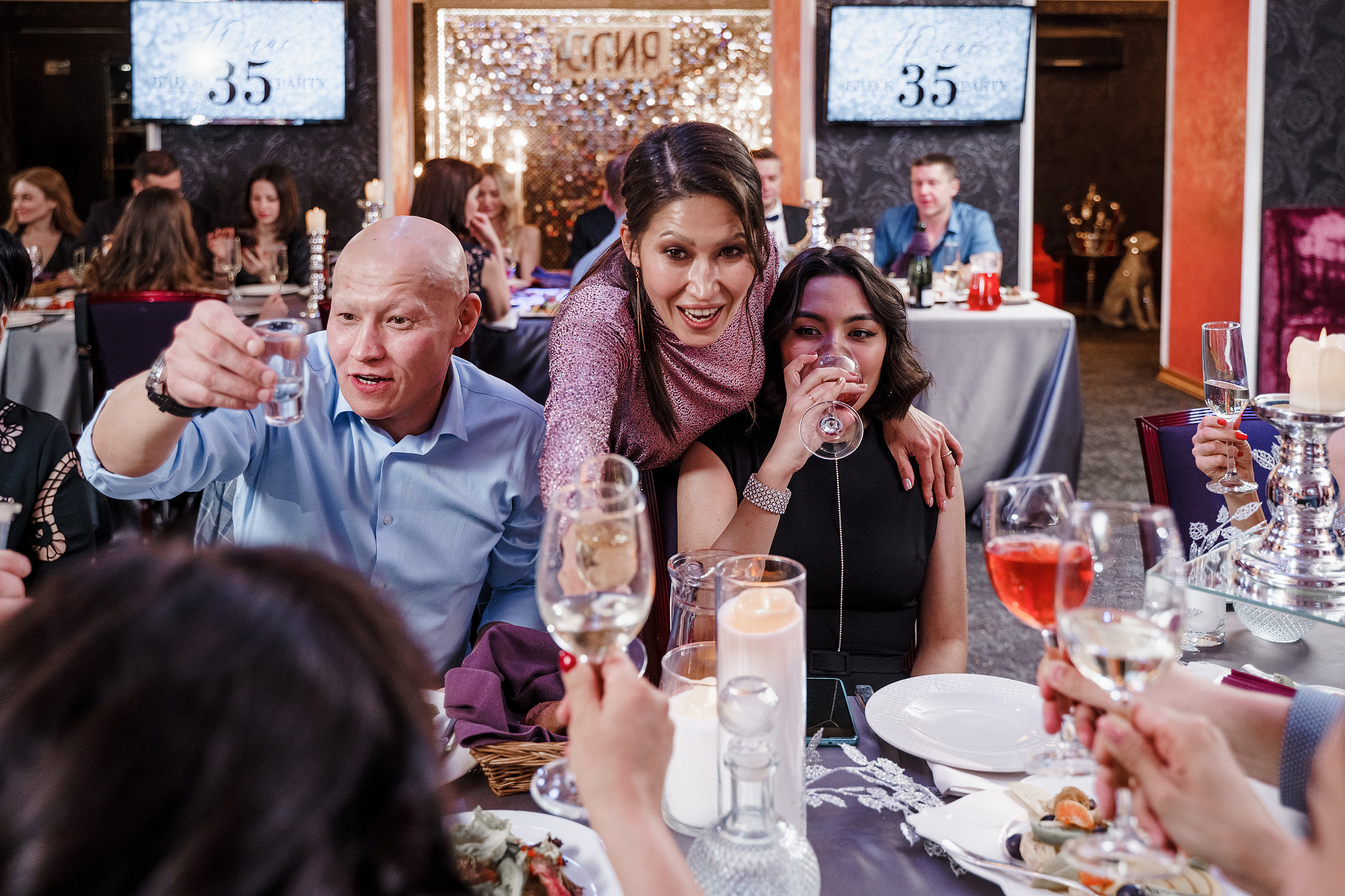 БЛЕСК party. Блестящая вечеринка в караоке клубе. Саша Потапкин Фотограф. Сочи, Екатеринбург, Москва