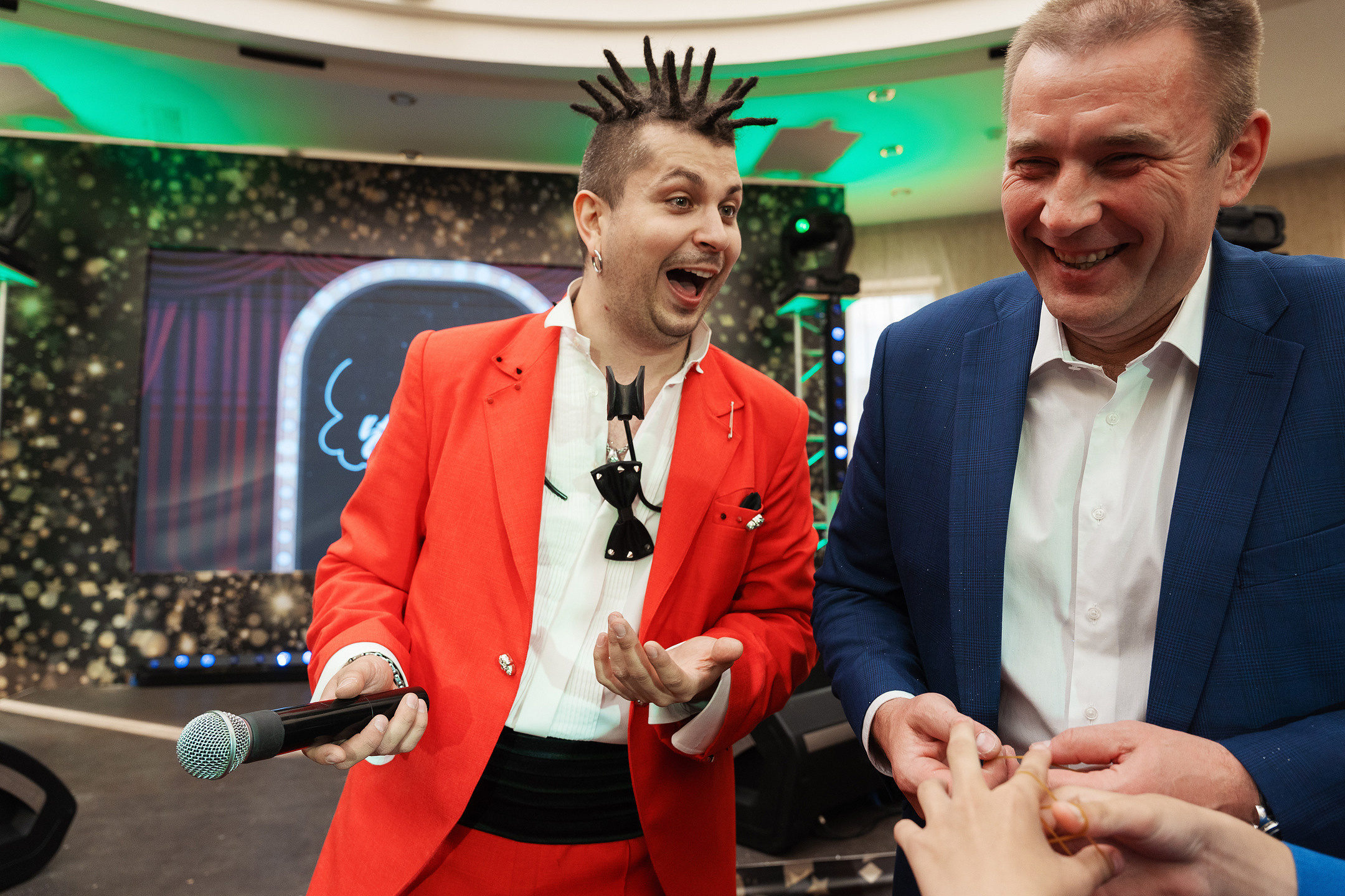 Празднование юбилее в банкетном зале отеля. Саша Потапкин Фотограф. Сочи, Екатеринбург, Москва