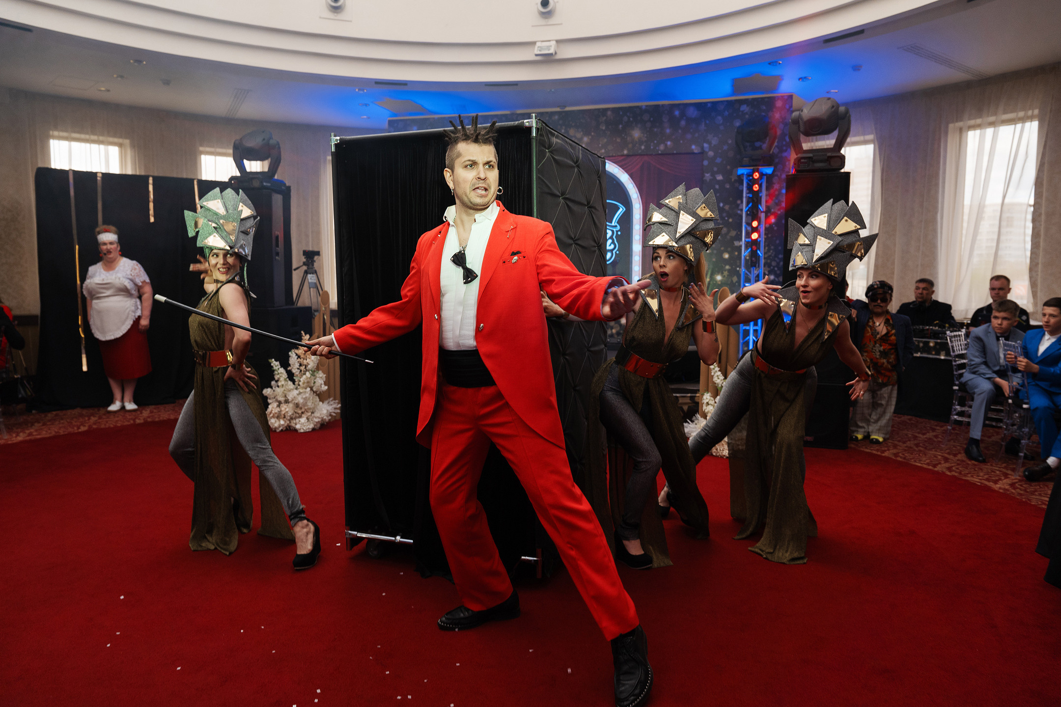 Празднование юбилее в банкетном зале отеля. Саша Потапкин Фотограф. Сочи, Екатеринбург, Москва