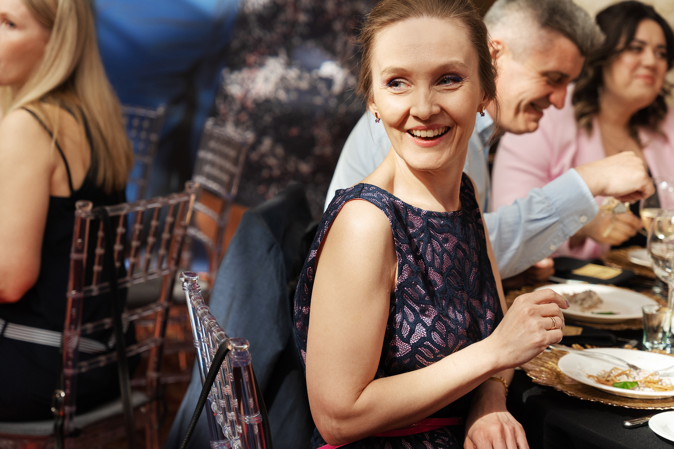 Празднование юбилее в банкетном зале отеля. Саша Потапкин Фотограф. Сочи, Екатеринбург, Москва