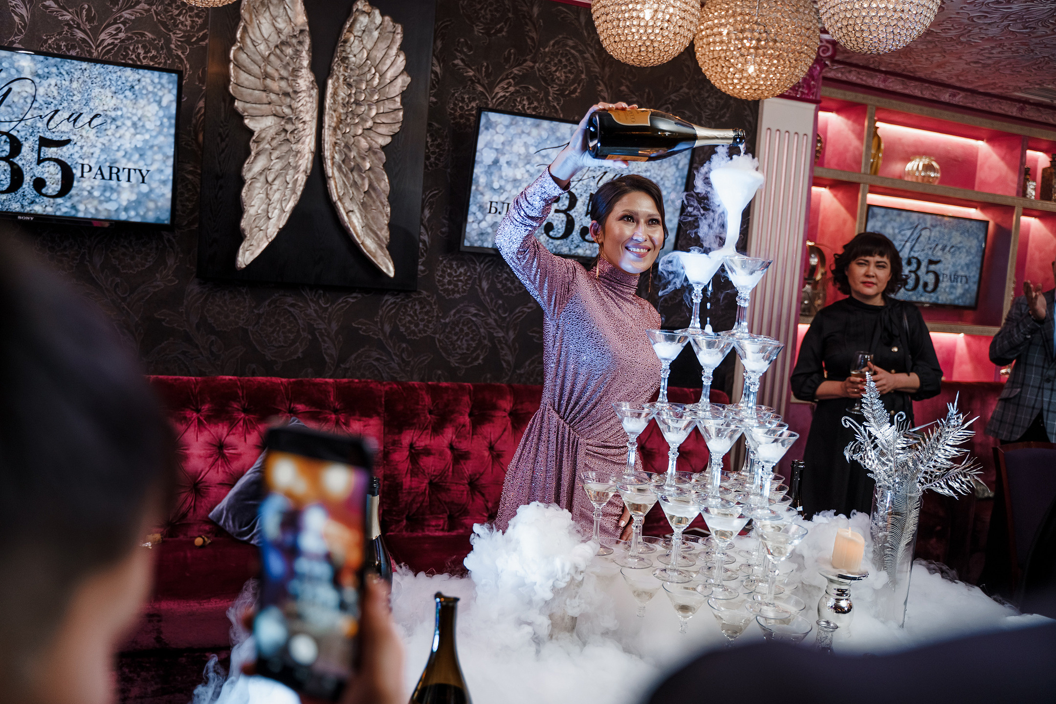 БЛЕСК party. Блестящая вечеринка в караоке клубе. Саша Потапкин Фотограф. Сочи, Екатеринбург, Москва