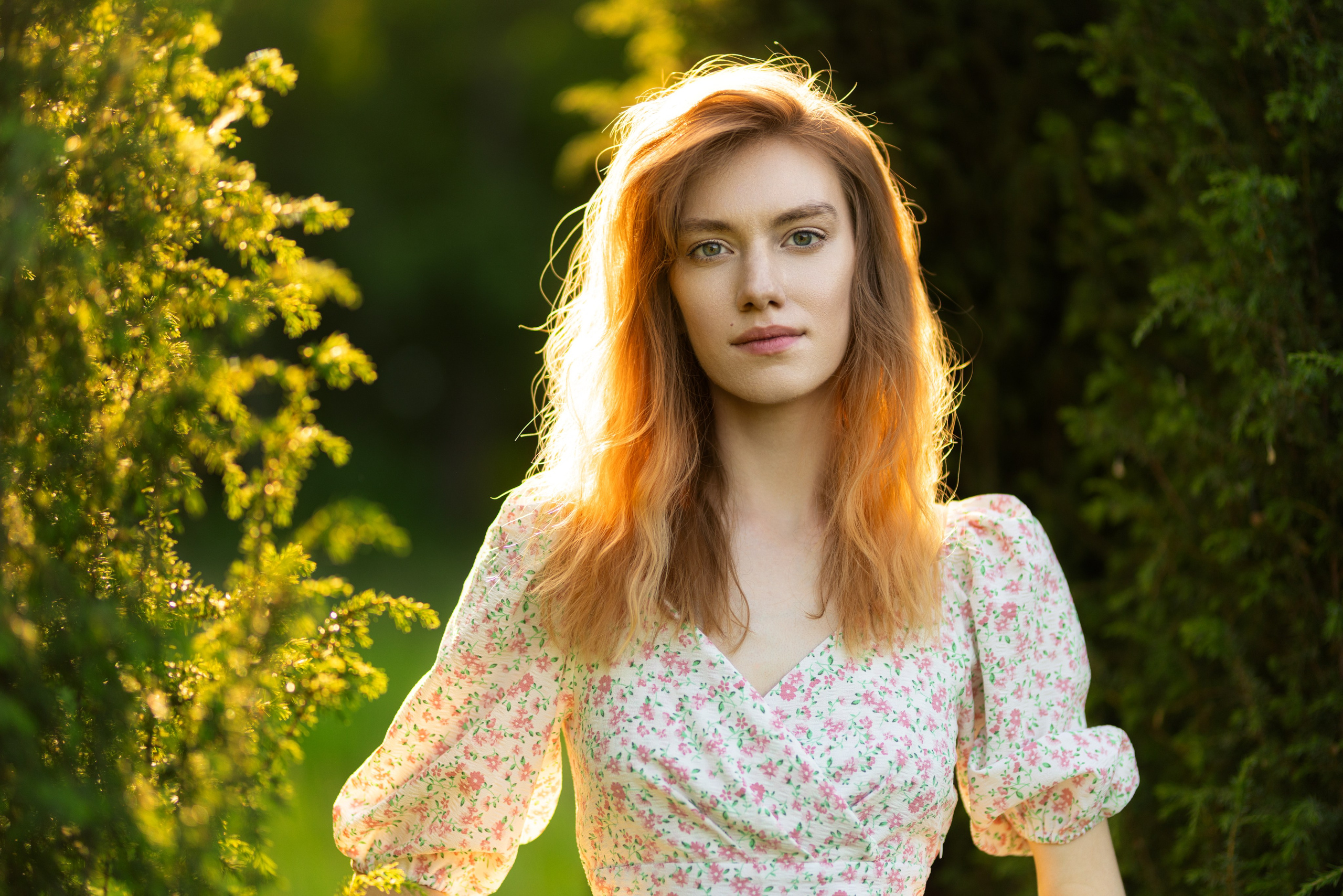 Фотосет с Дарьей в ботаническом саду в формате для «себя». Дмитрий Шульгин, портретный фотограф в Воронеже