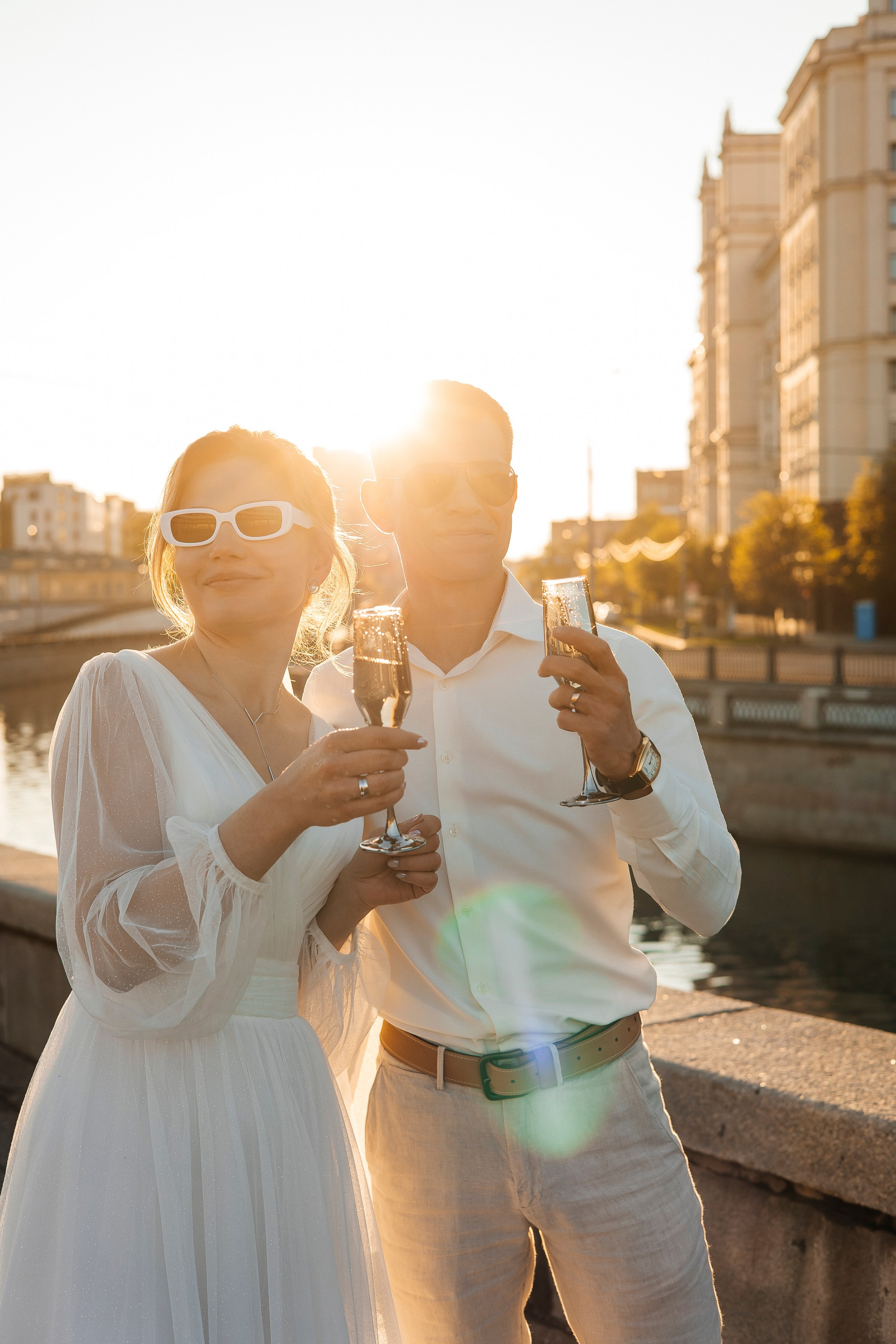 Серафима и Федор (на рассвете). Фотограф в Москве Екатерина Потапова
