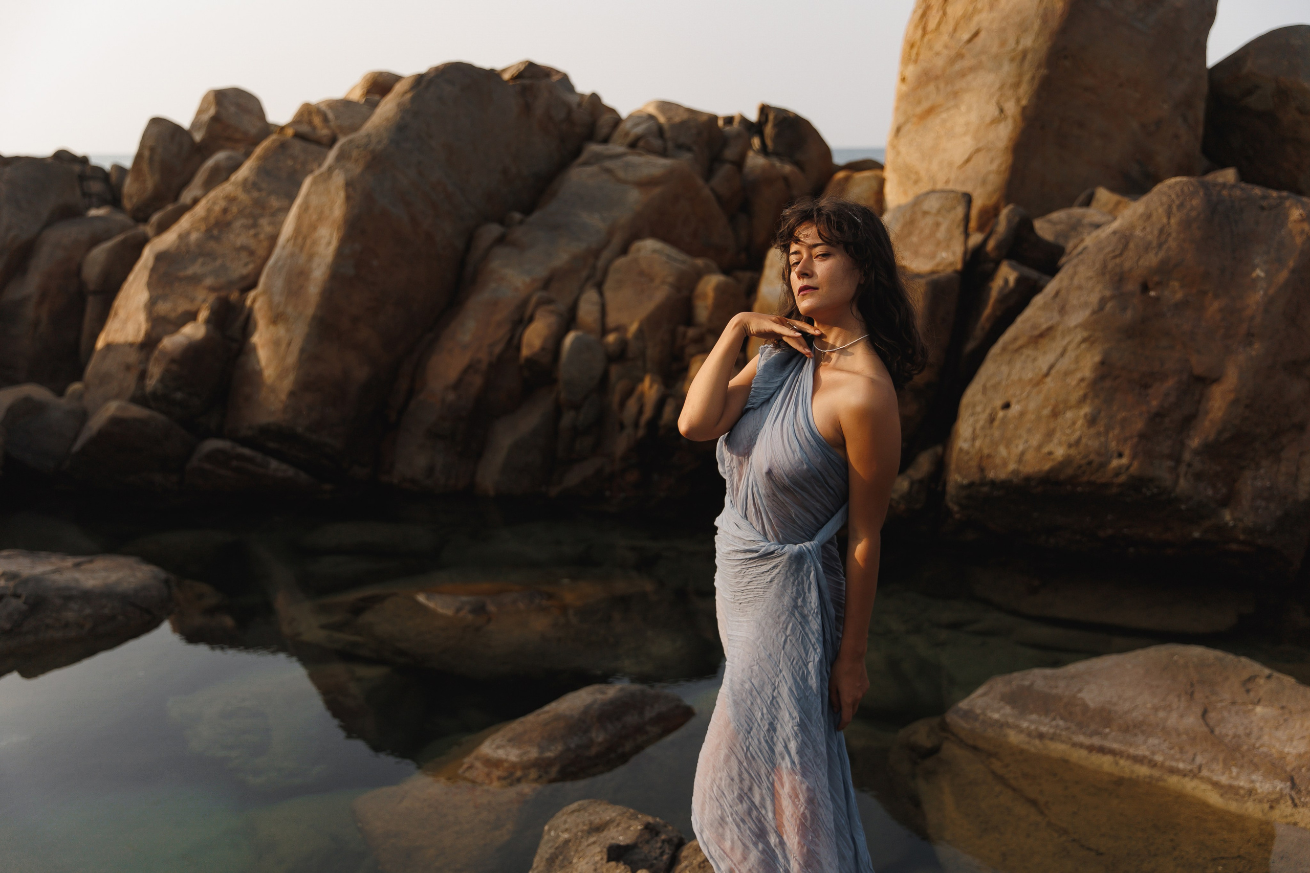 Богиня ин зе оушен. Wedding photographer in St. Petersburg, Europe and Israel Anna Agafon