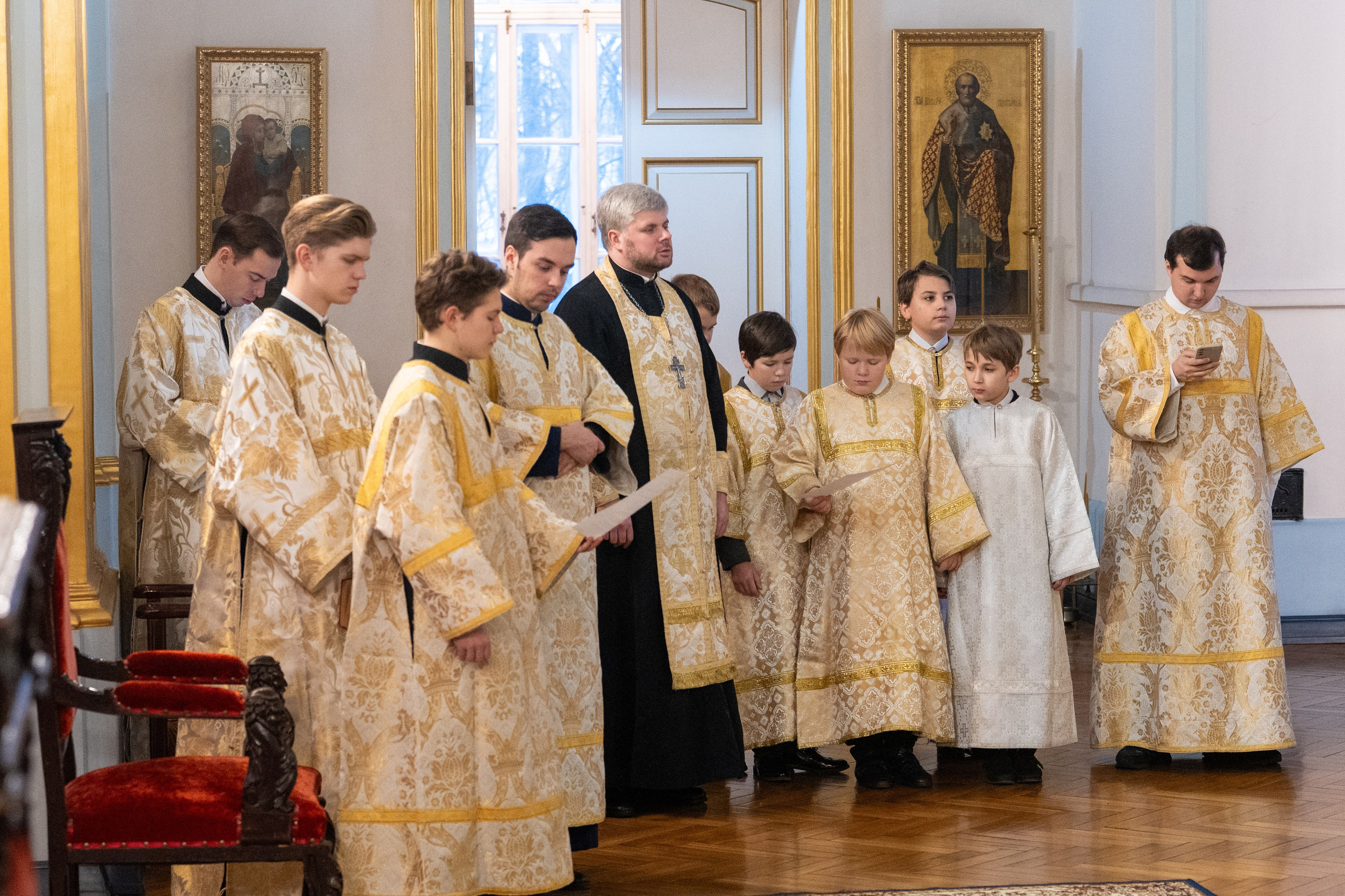 Неделя 31-я по Пятидесятнице, по Рождестве Христовом. Попразднство Рождества Христова. Правв. Иосифа Обручника, Давида царя и Иакова. НИКОЛО-БОГОЯВЛЕНСКИЙ МОРСКОЙ СОБОР