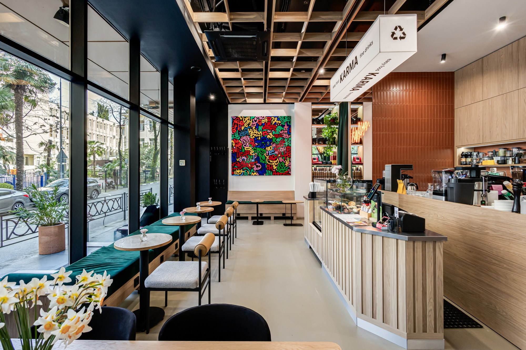 Кофейня KARMA // Сочи. Интерьерный фотограф Дмитрий Горелов