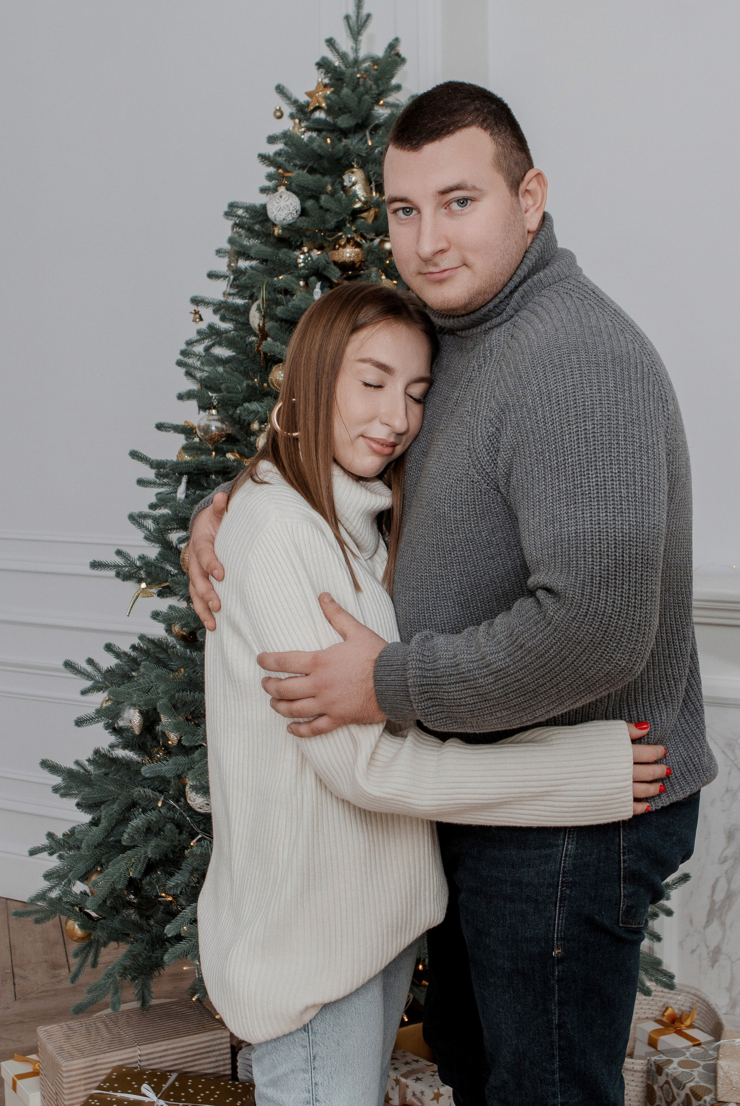 Новогодняя семейная фотосессия. Свадебный и семейный фотограф Ибрагимова Мария из Екатеринбурга