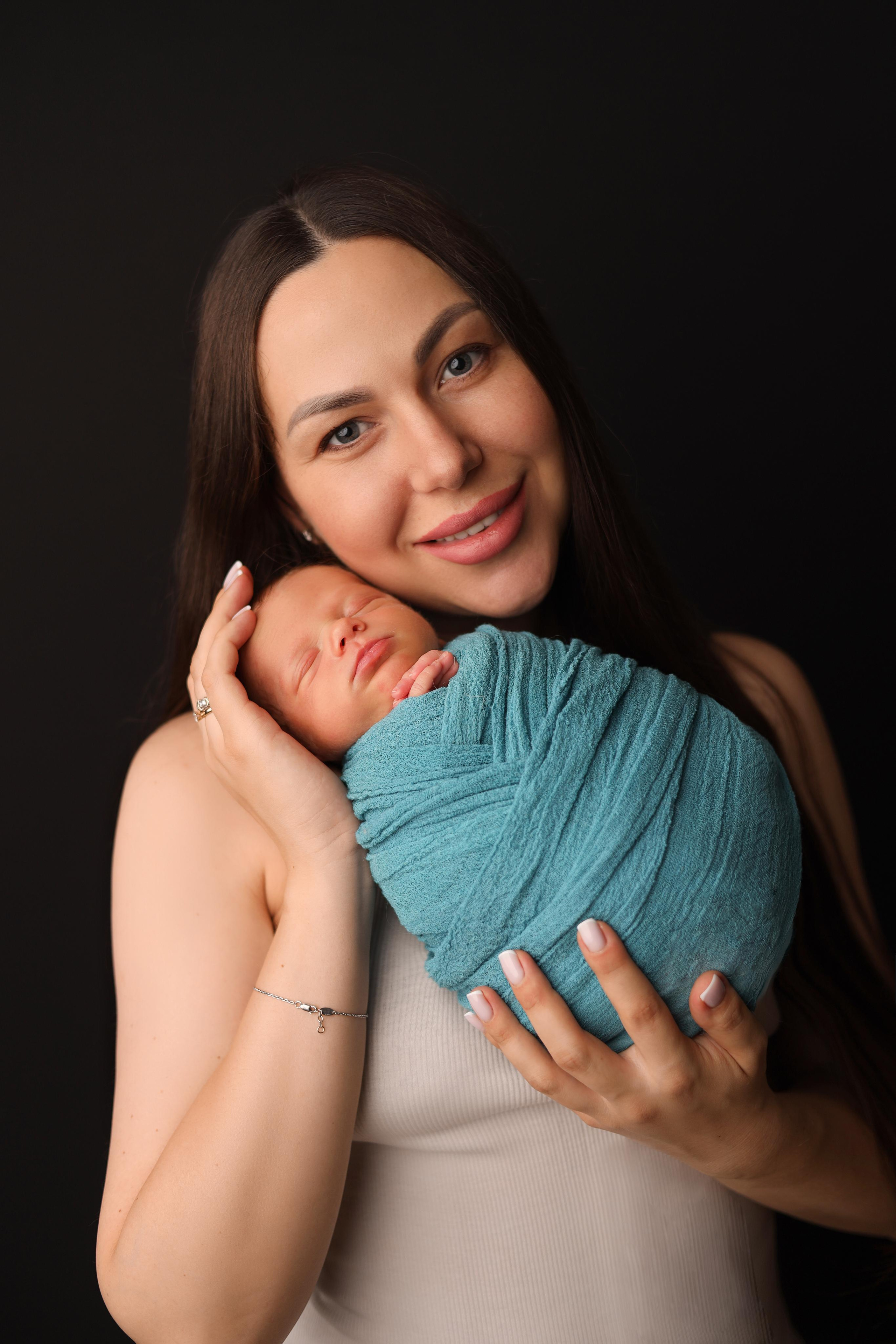 Ньюборн съемка Демида. Фотограф новорожденных Москва. Ньюборн фотограф Москва