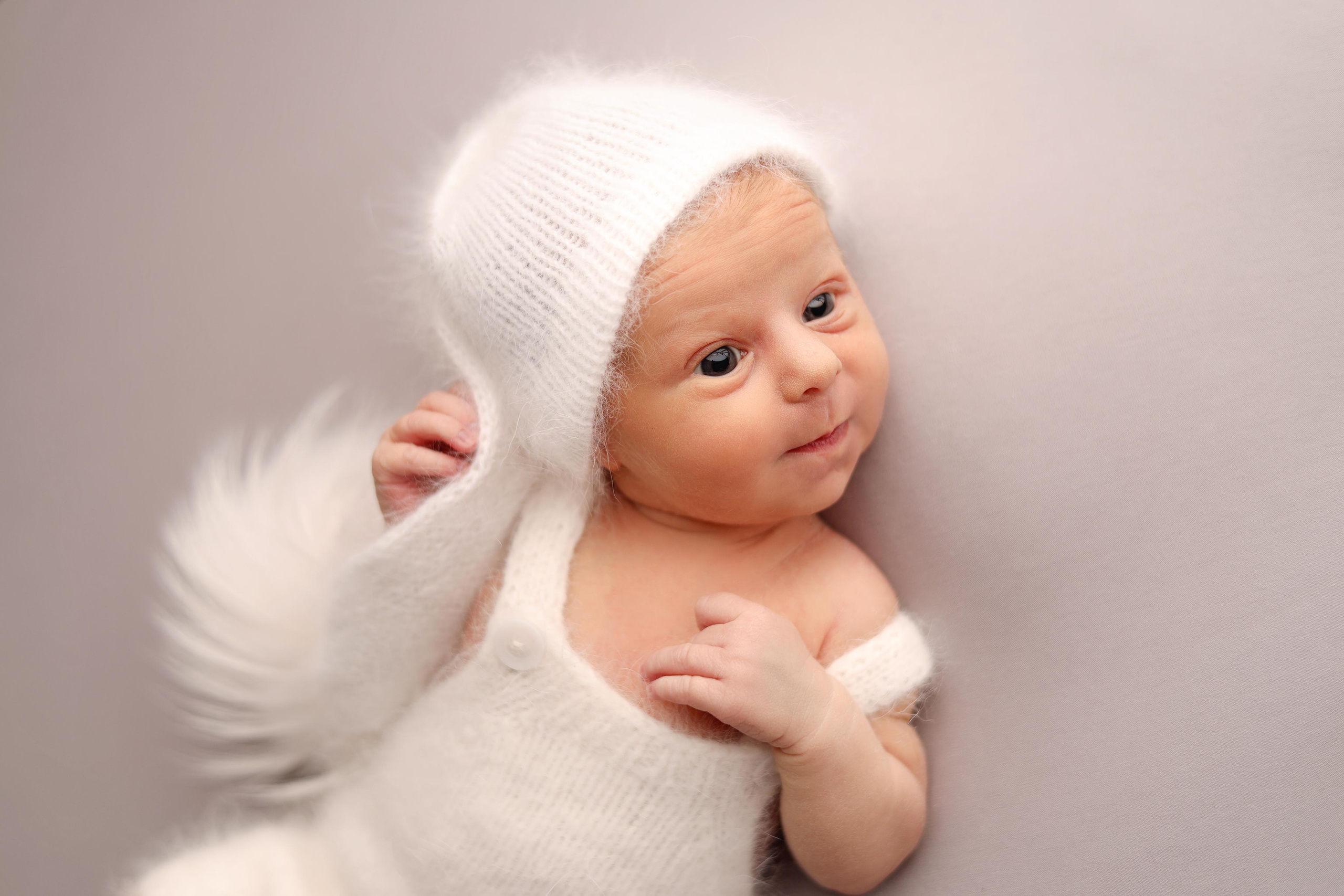 Ньюборн съемка малышки Таисии. Фотограф новорожденных Москва. Ньюборн фотограф Москва