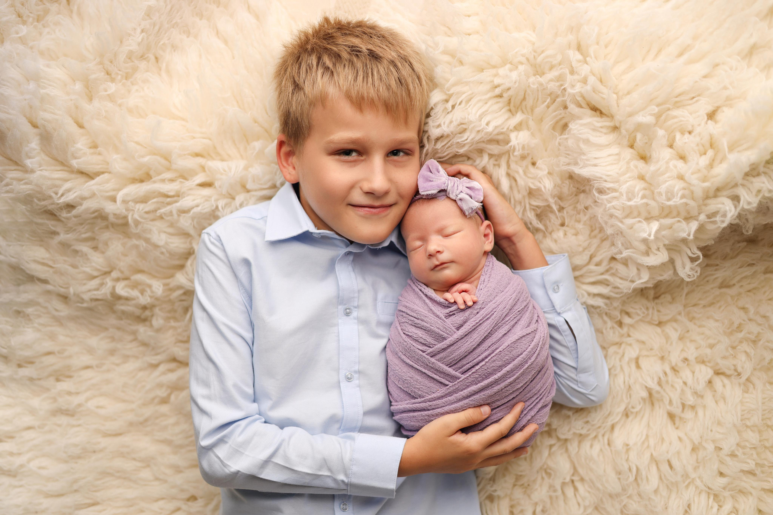 Ньюборн съемка Ульяны, оптимальный пакет. Фотограф новорожденных Москва. Ньюборн фотограф Москва