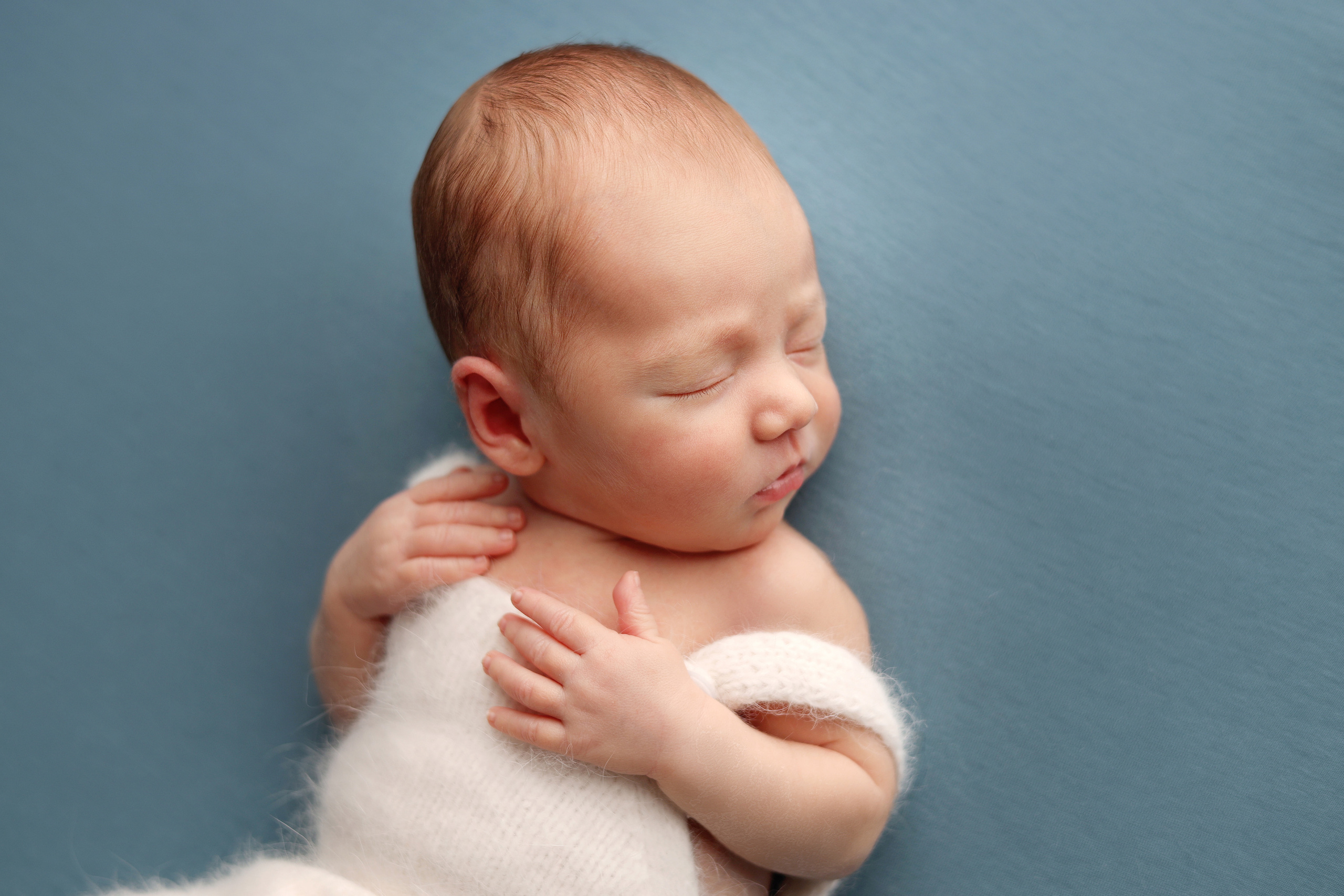 Ньюборн съемка малыша Алана. Фотограф новорожденных Москва. Ньюборн фотограф Москва