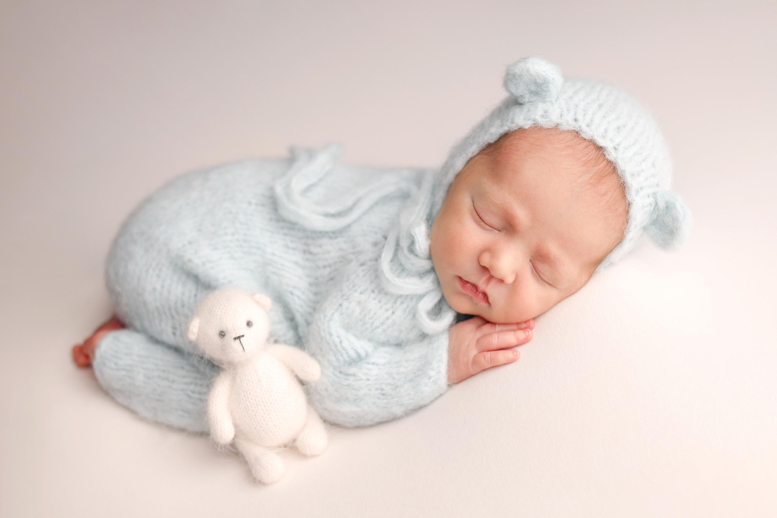 Ньюборн съемка малыша Алана. Фотограф новорожденных Москва. Ньюборн фотограф Москва