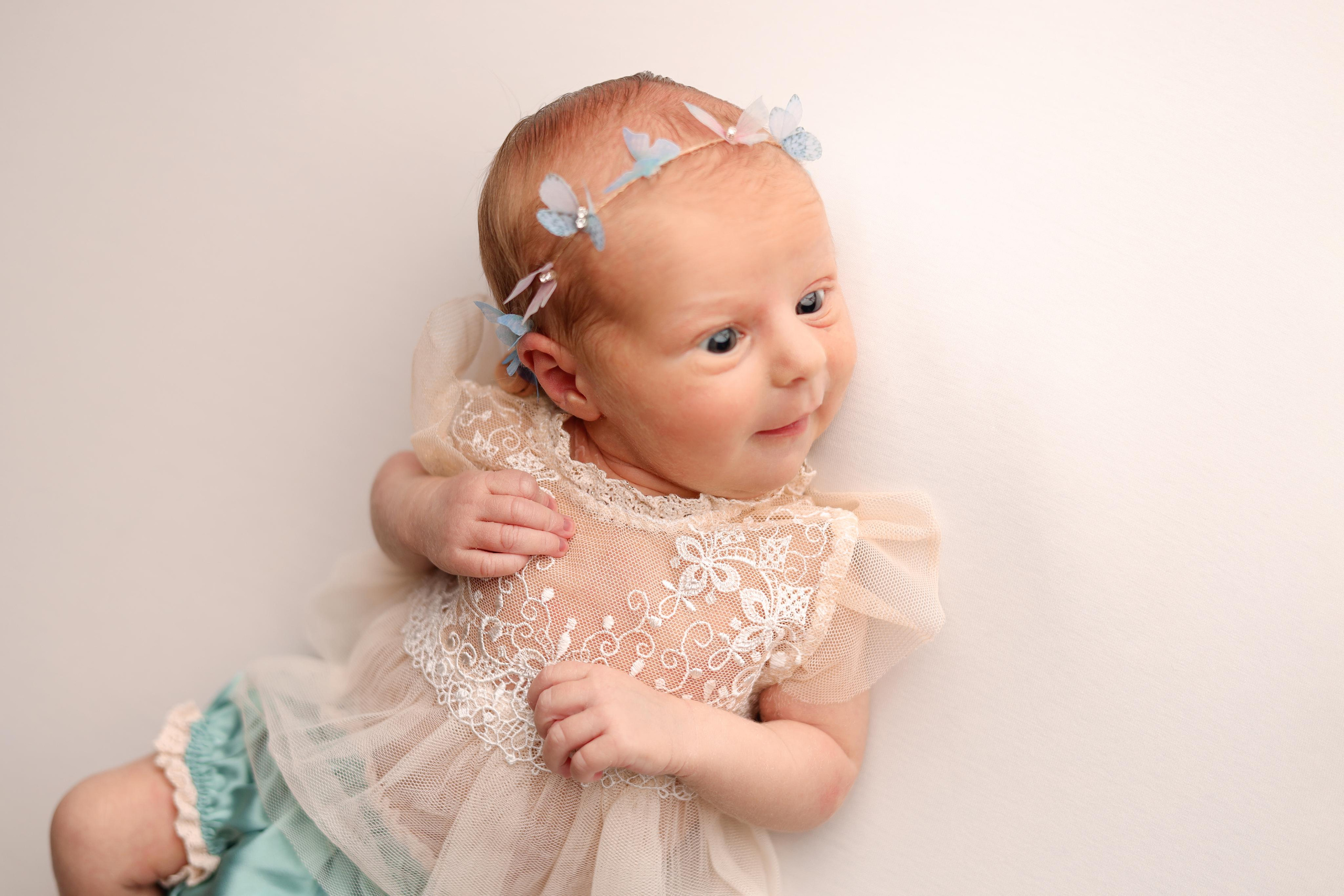 Ньюборн съемка малышки Таисии. Фотограф новорожденных Москва. Ньюборн фотограф Москва