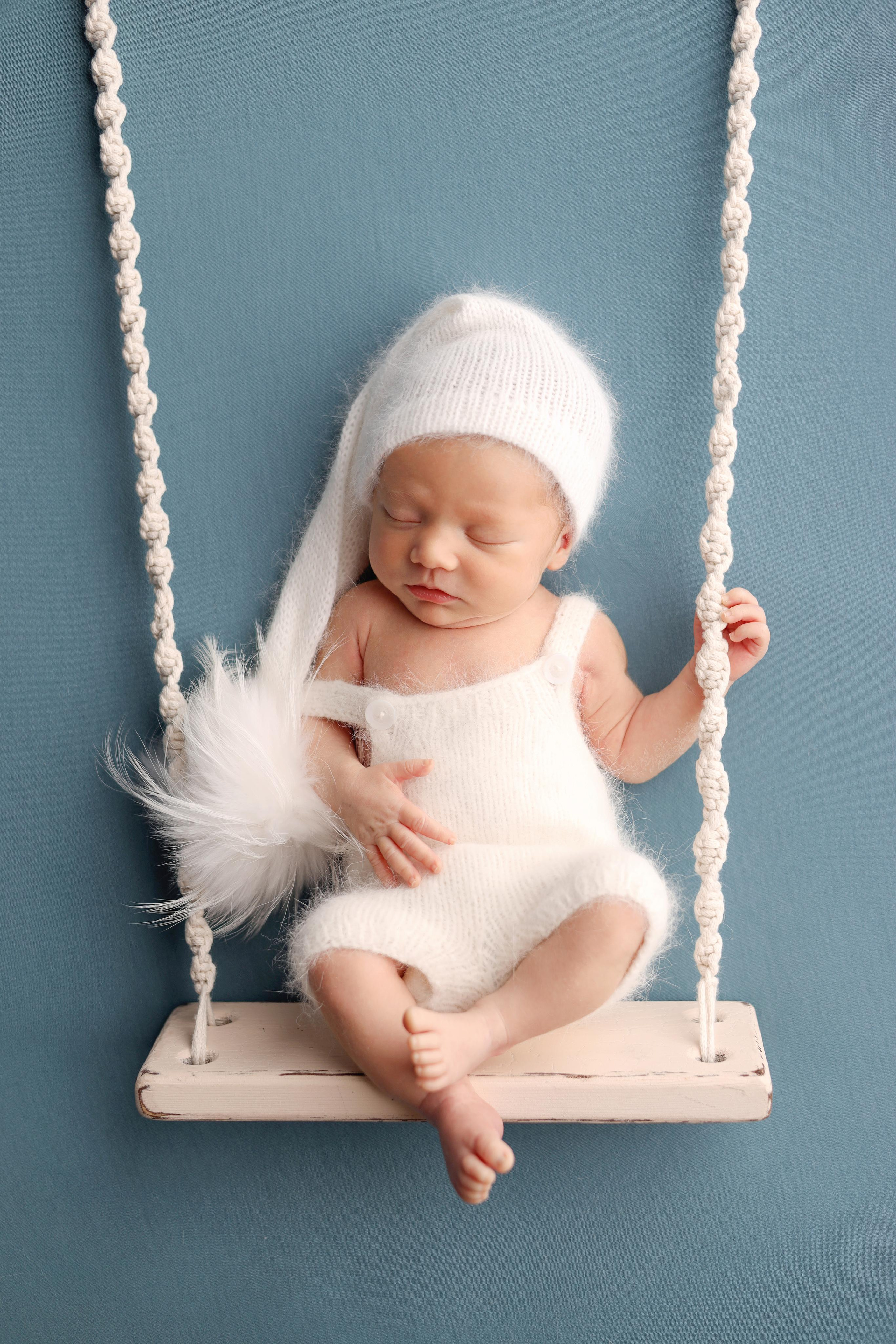 Ньюборн съемка малыша Алана. Фотограф новорожденных Москва. Ньюборн фотограф Москва