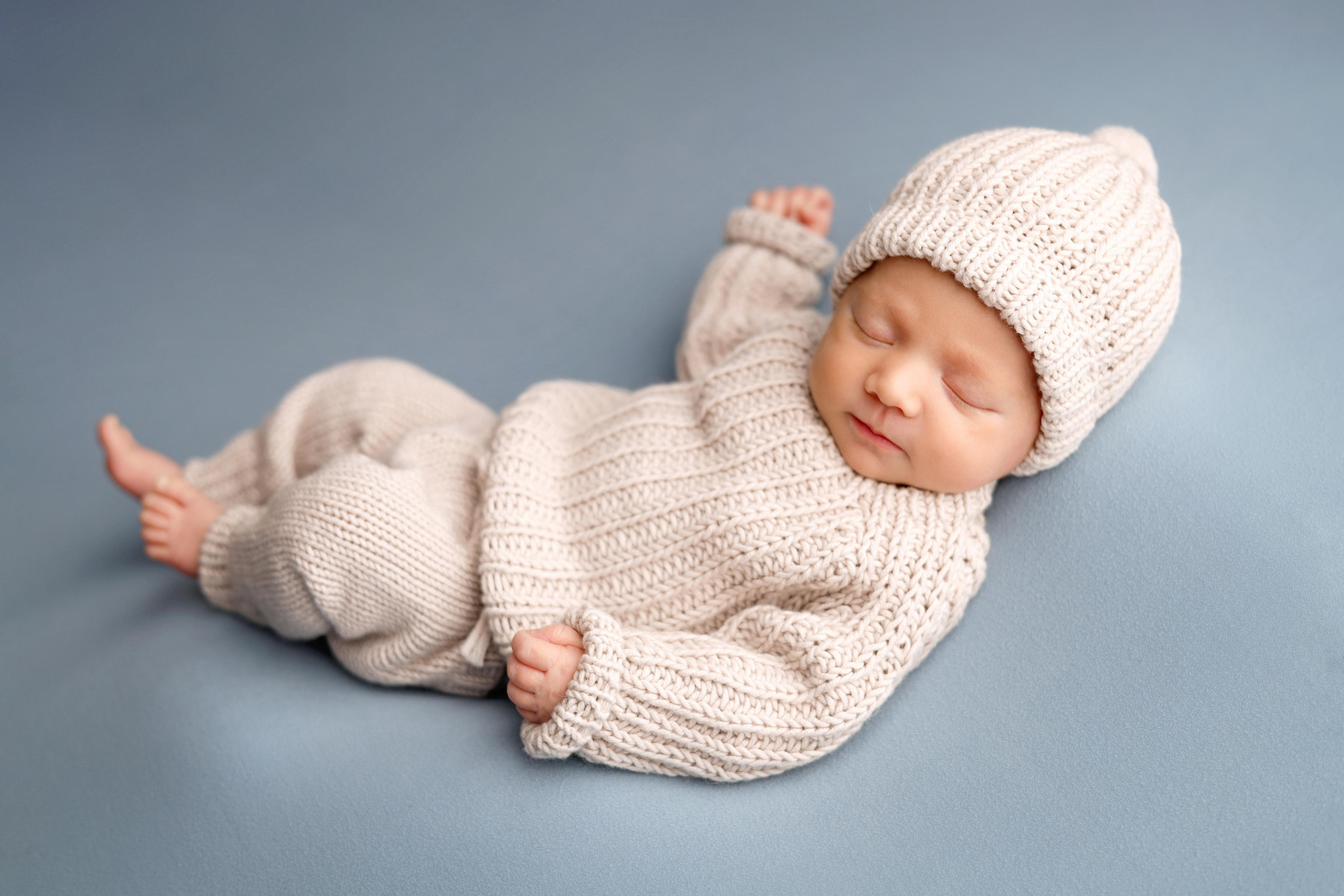 Ньюборн съемка малыша Алана. Фотограф новорожденных Москва. Ньюборн фотограф Москва