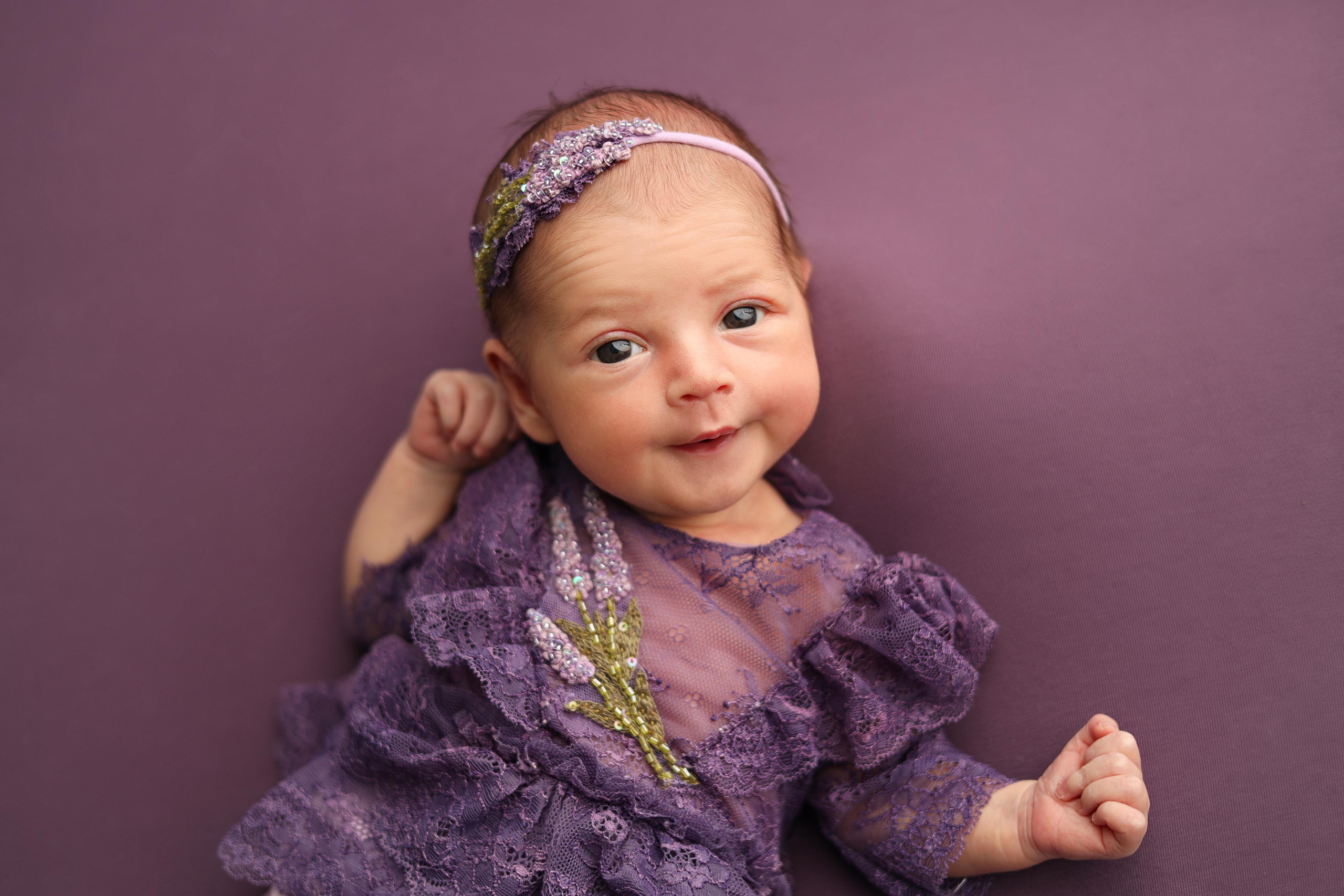 Ньюборн фотосъемка Эмилии. Фотограф новорожденных Москва. Ньюборн фотограф Москва