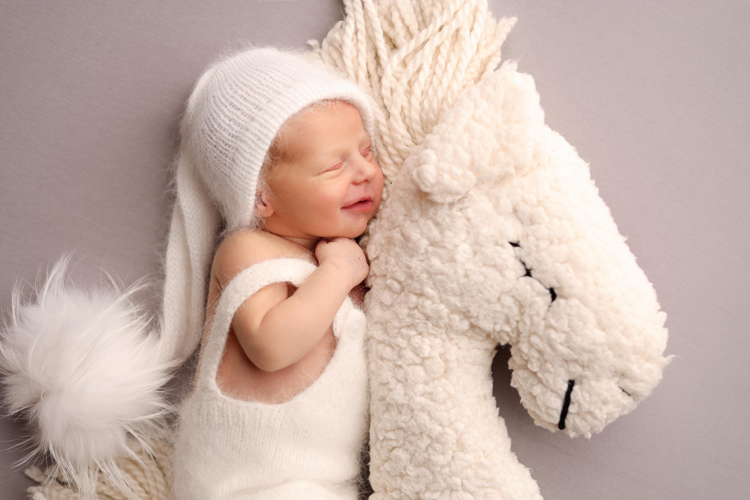 Ньюборн съемка малышки Таисии. Фотограф новорожденных Москва. Ньюборн фотограф Москва