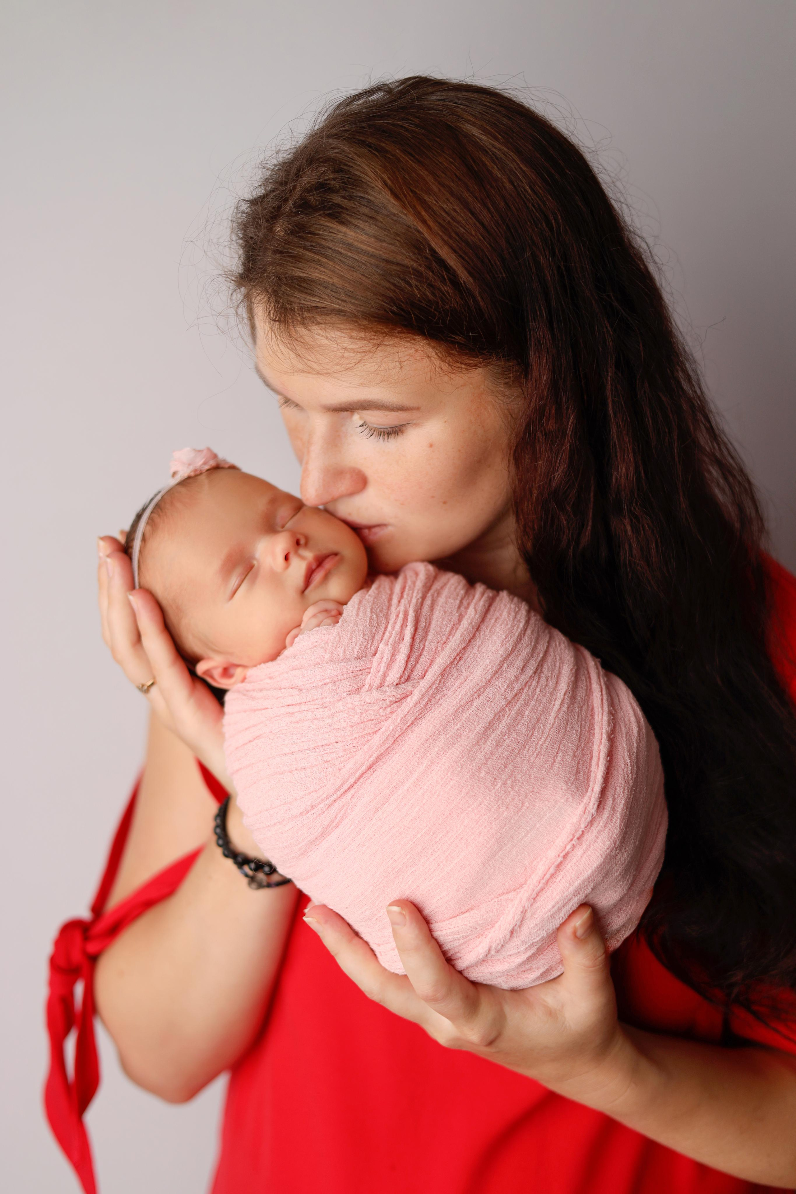 Ньюборн съемка Юлии. Фотограф новорожденных Москва. Ньюборн фотограф Москва