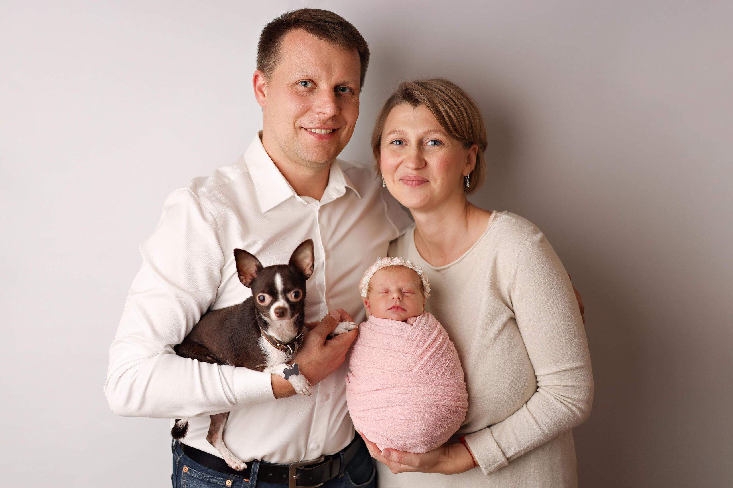 Ньюборн съемка малышки Таисии. Фотограф новорожденных Москва. Ньюборн фотограф Москва