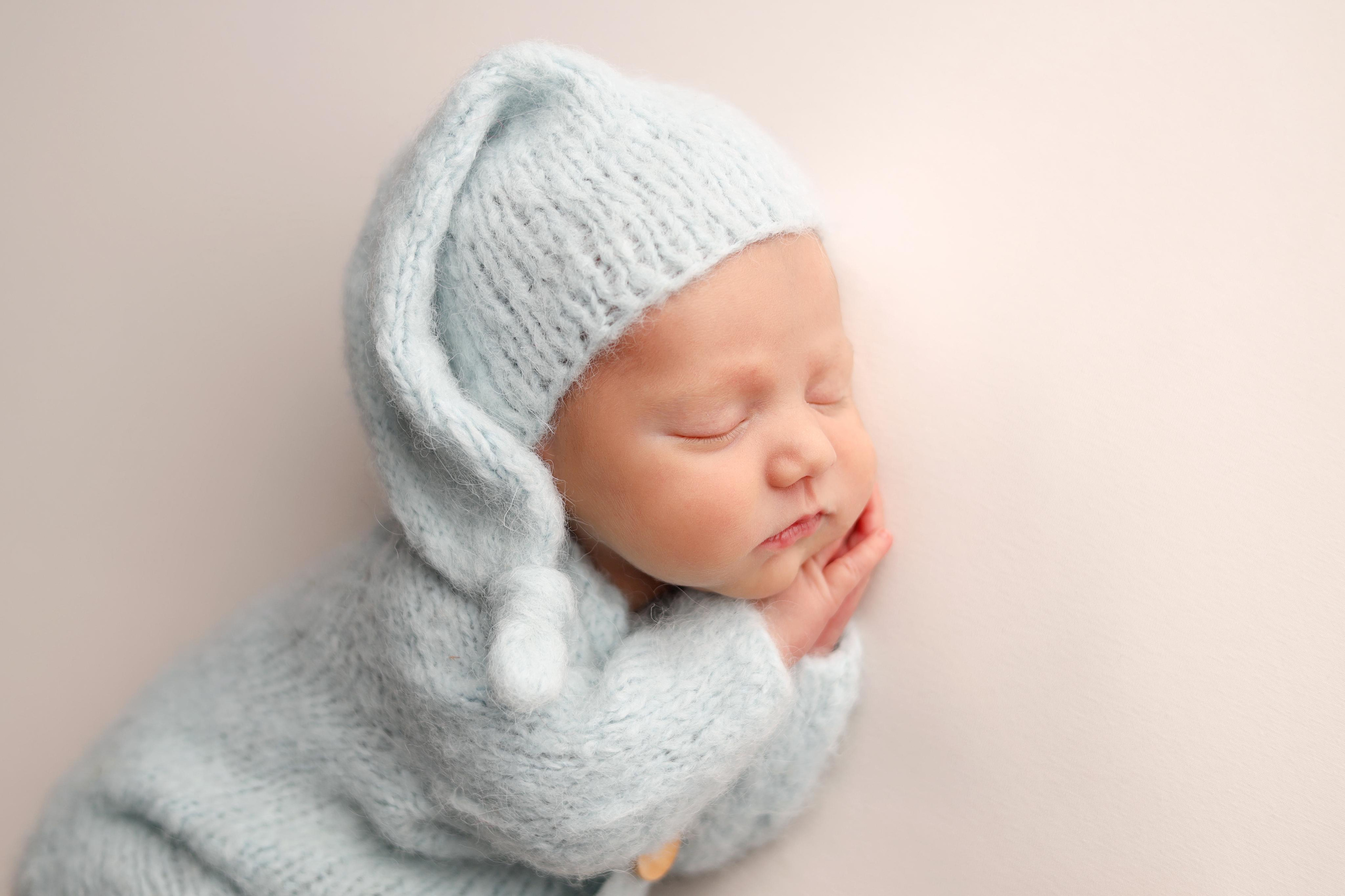 Ньюборн съемка малыша Алана. Фотограф новорожденных Москва. Ньюборн фотограф Москва