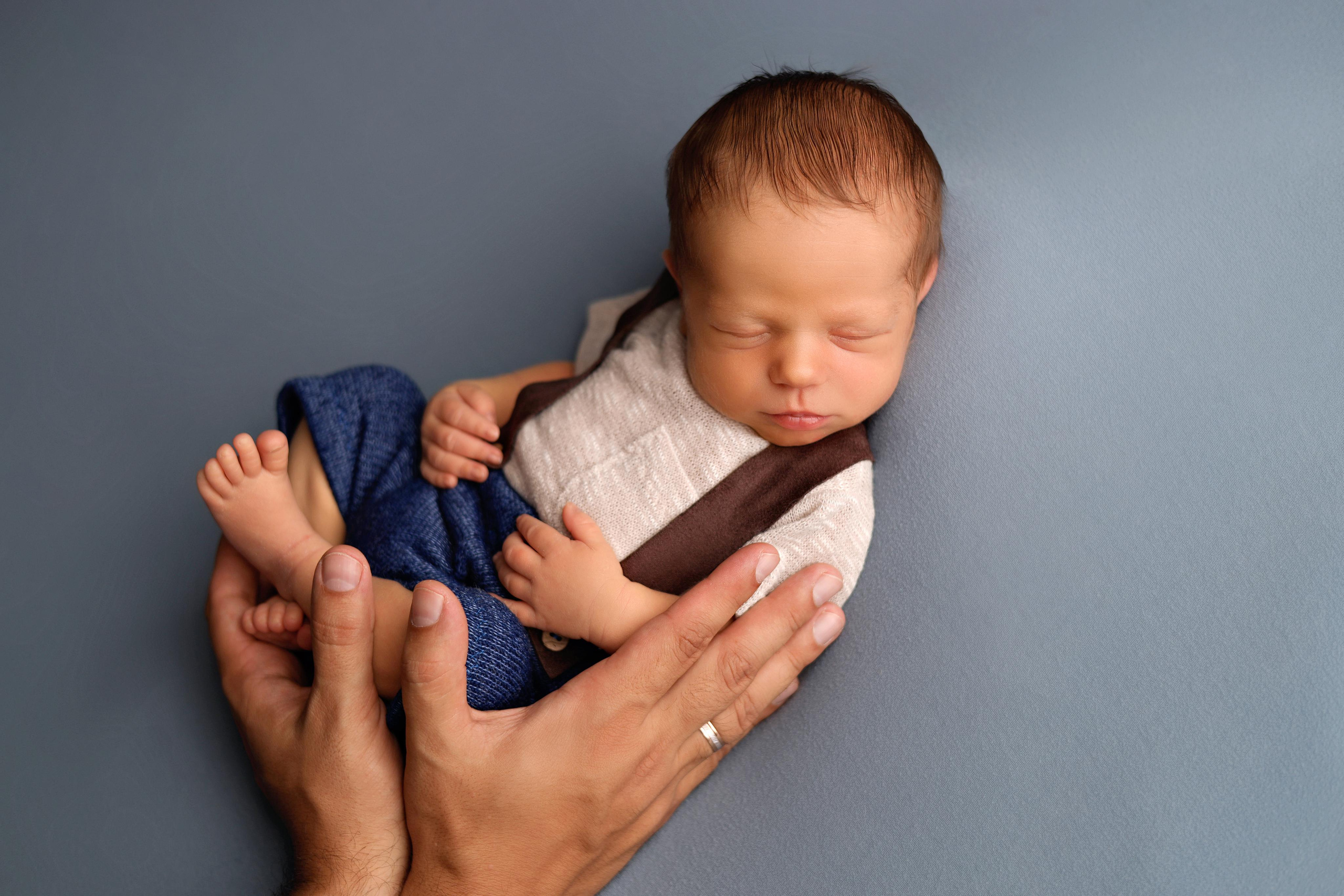 Ньюборн съемка Демида. Фотограф новорожденных Москва. Ньюборн фотограф Москва