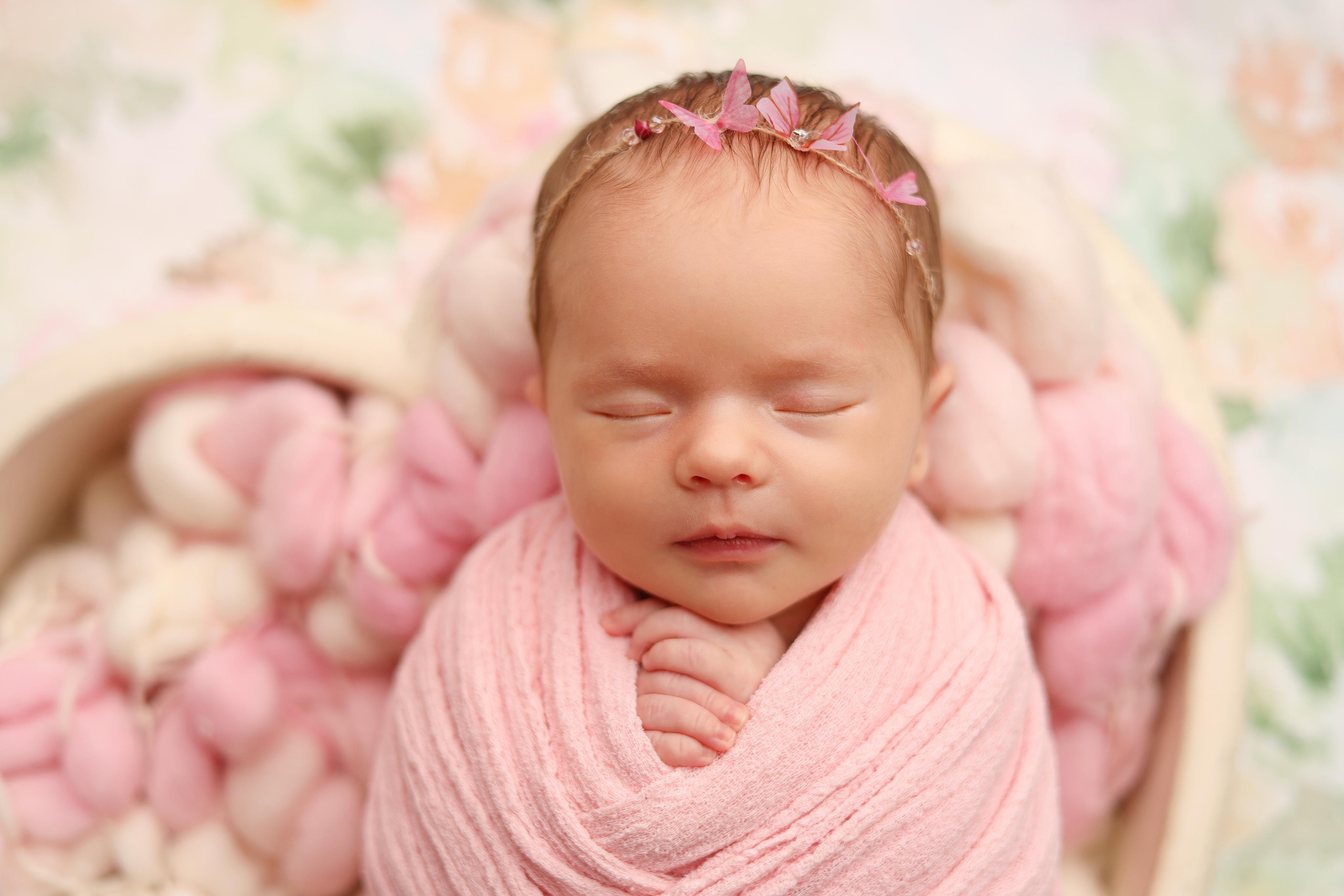 Ньюборн съемка Юлии. Фотограф новорожденных Москва. Ньюборн фотограф Москва