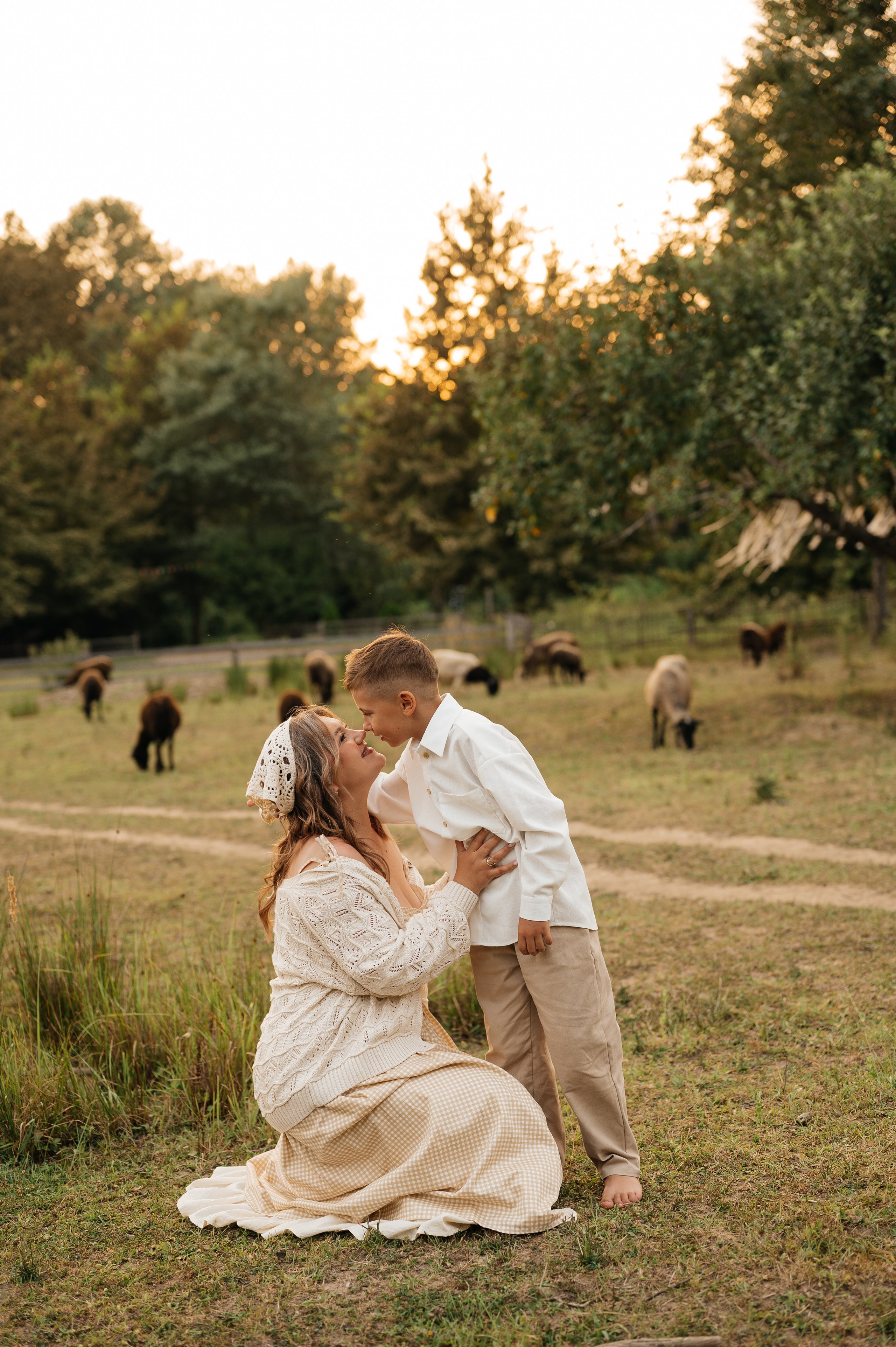 Семейная фотосессия на ферме. Свадебный и семейный фотограф в Краснодаре Алина Мельник