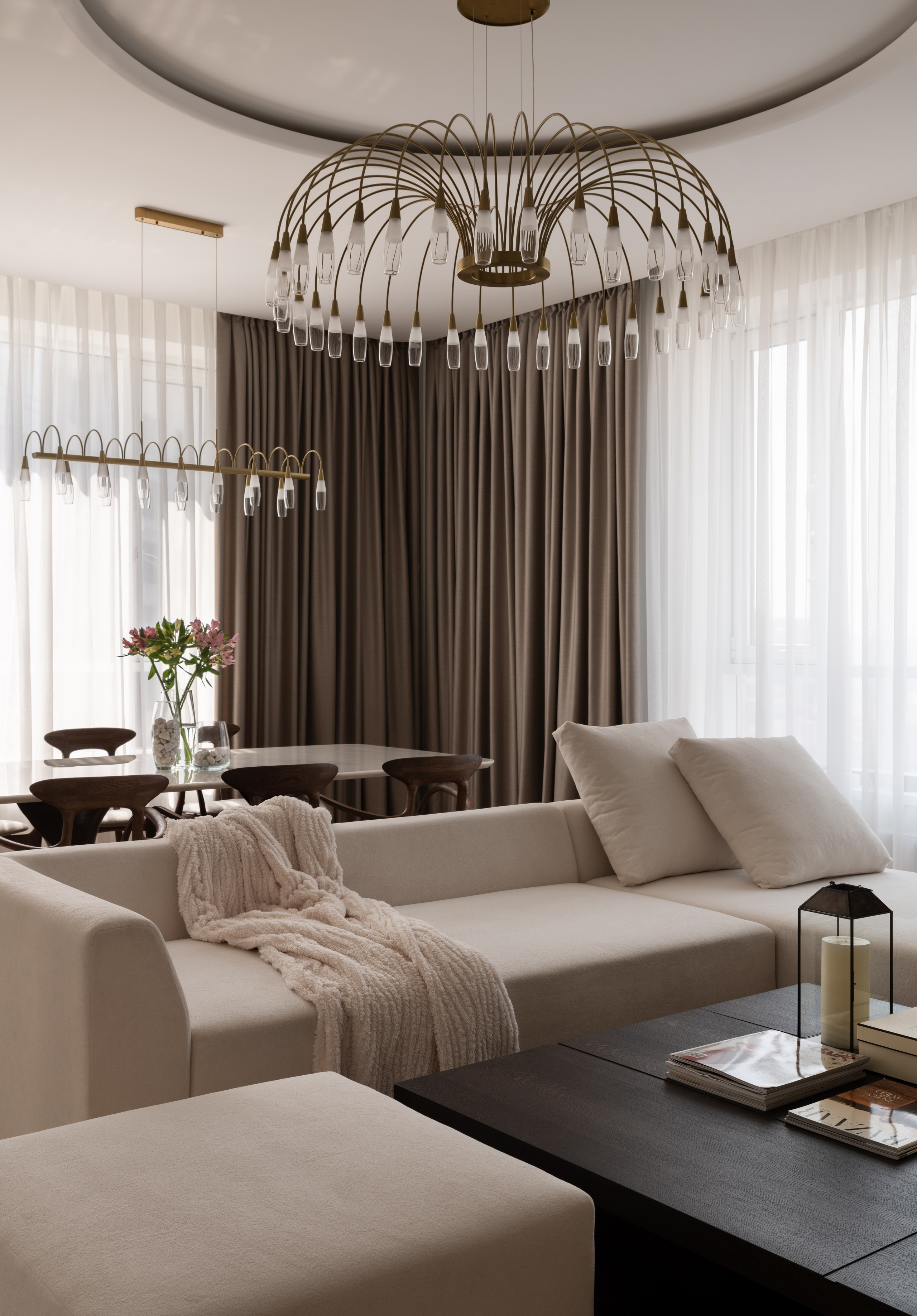 ЖК «Аль-Фараби 27», 120 м². Room Design Studio