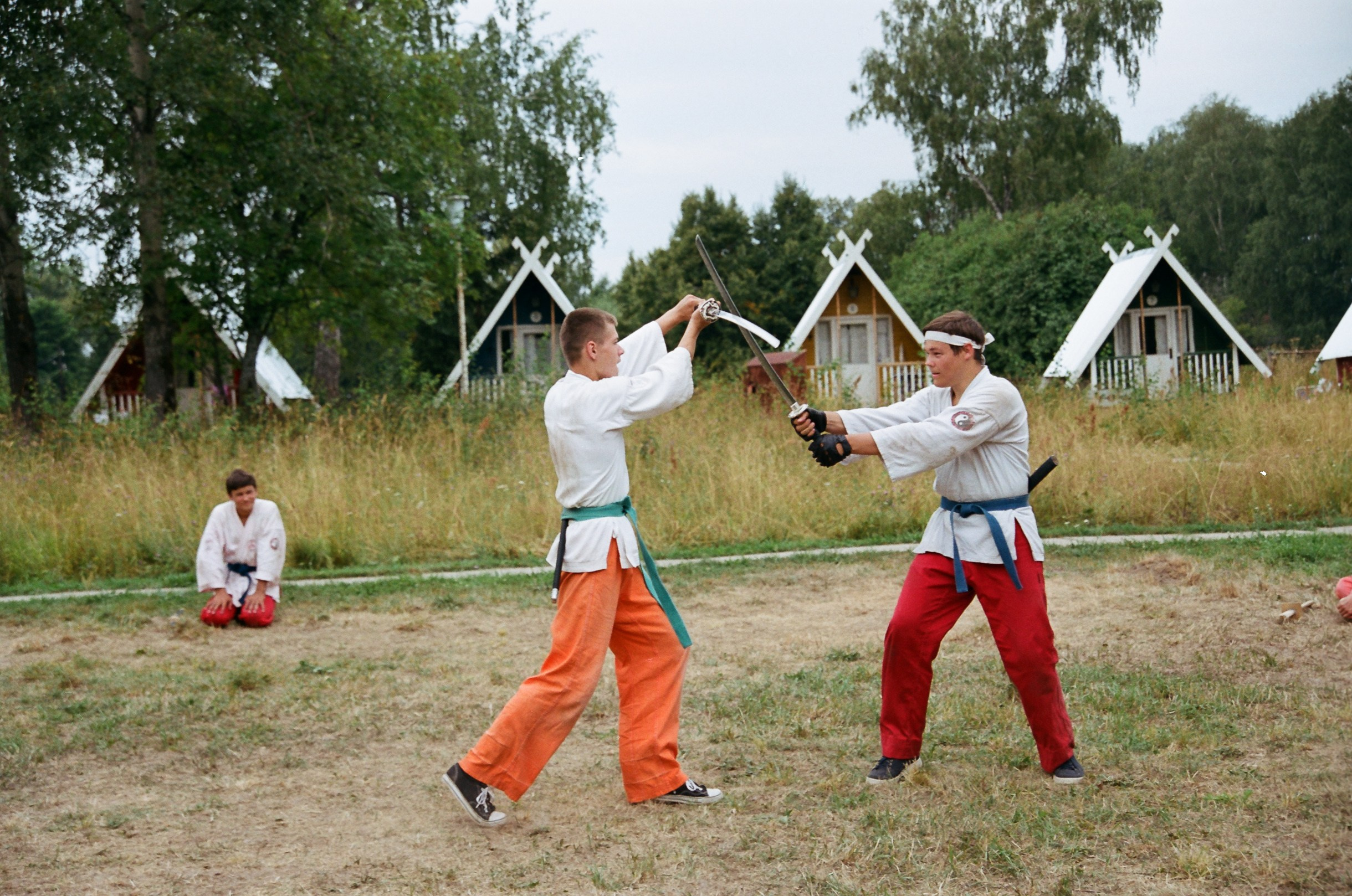 Фотографии Летние сборы ШБИ МОН 2003 г. Школа Боевых Искусств «МОН»