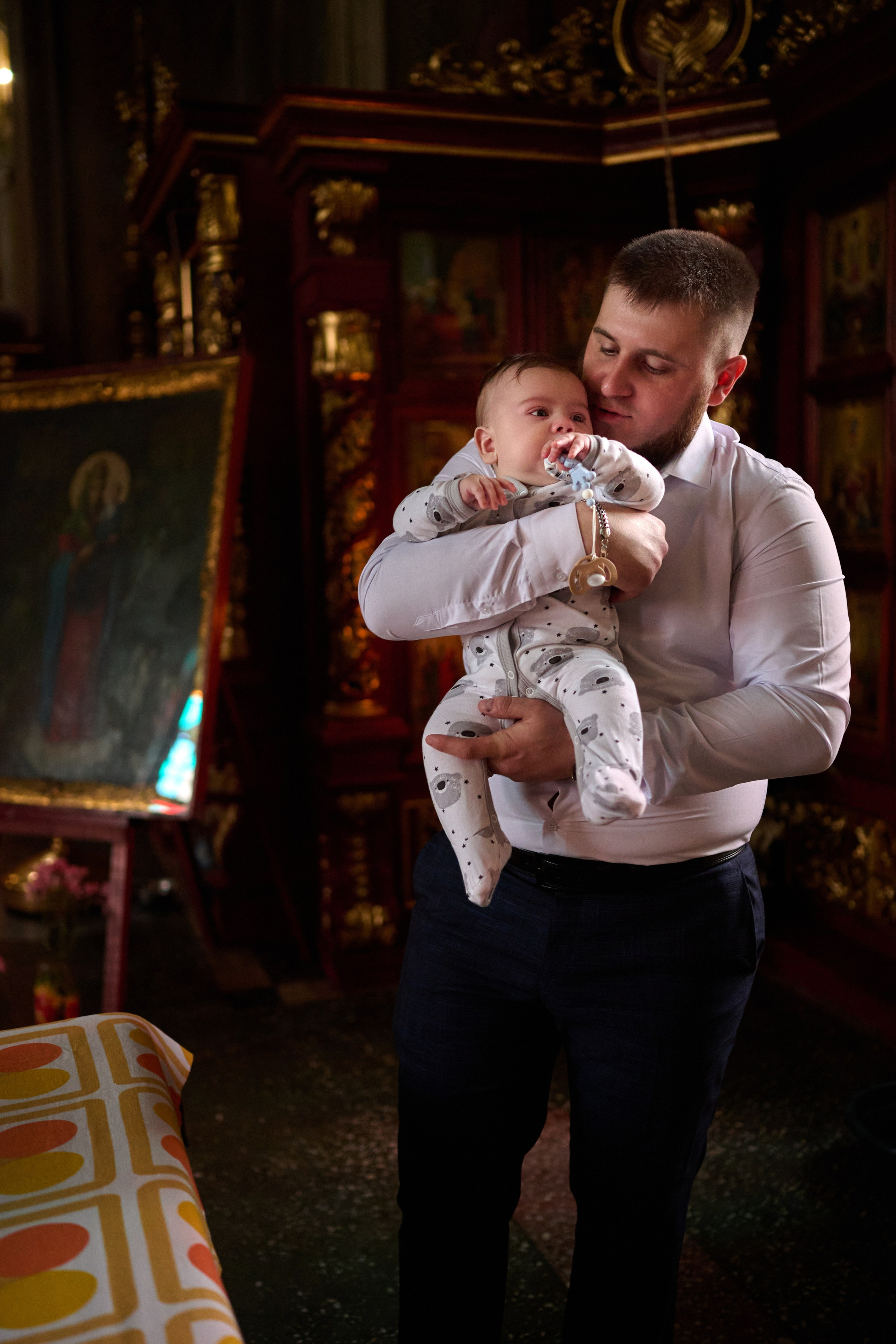 Фотосъемка крещения Саши. Профессиональный фотограф Старый Оскол, Губкин — свадьба, венчание, крещение, юбилей и день рождения