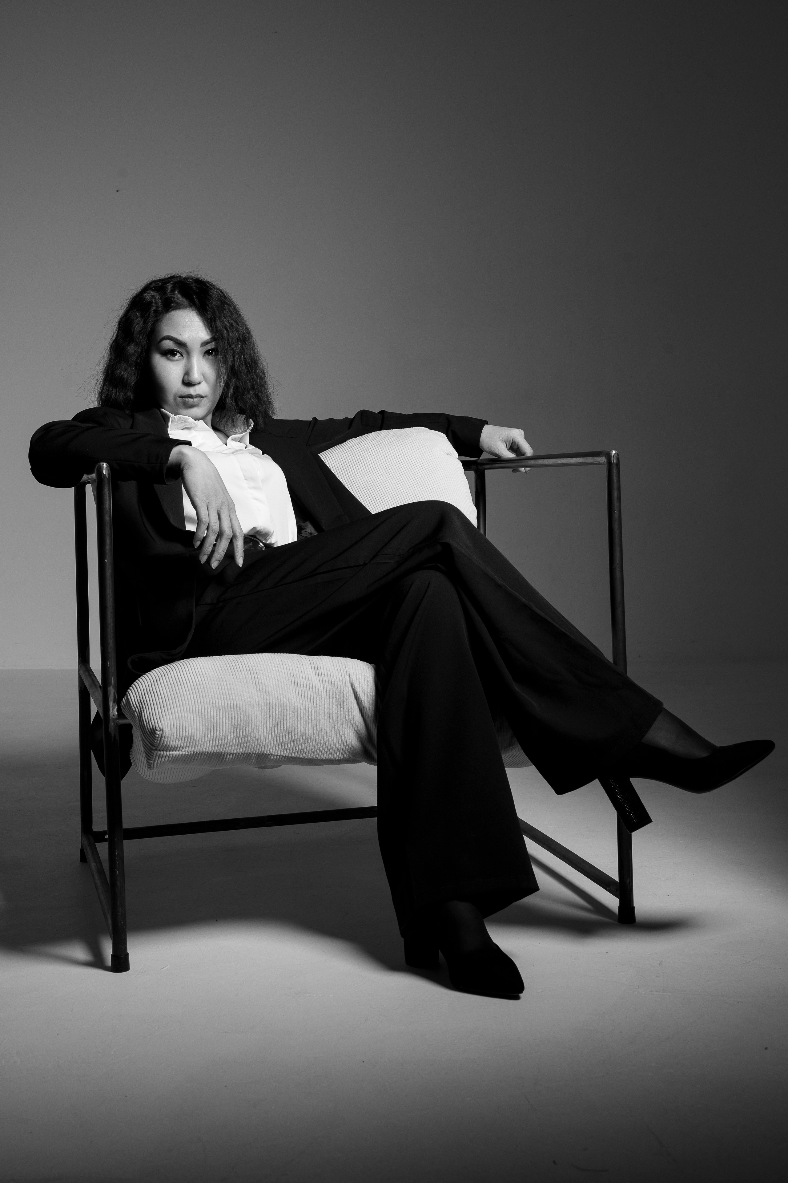 Съемка Татьяны в стиле Ив-Сен Лоран. Фотограф Светлана Боровикова в Домодедове