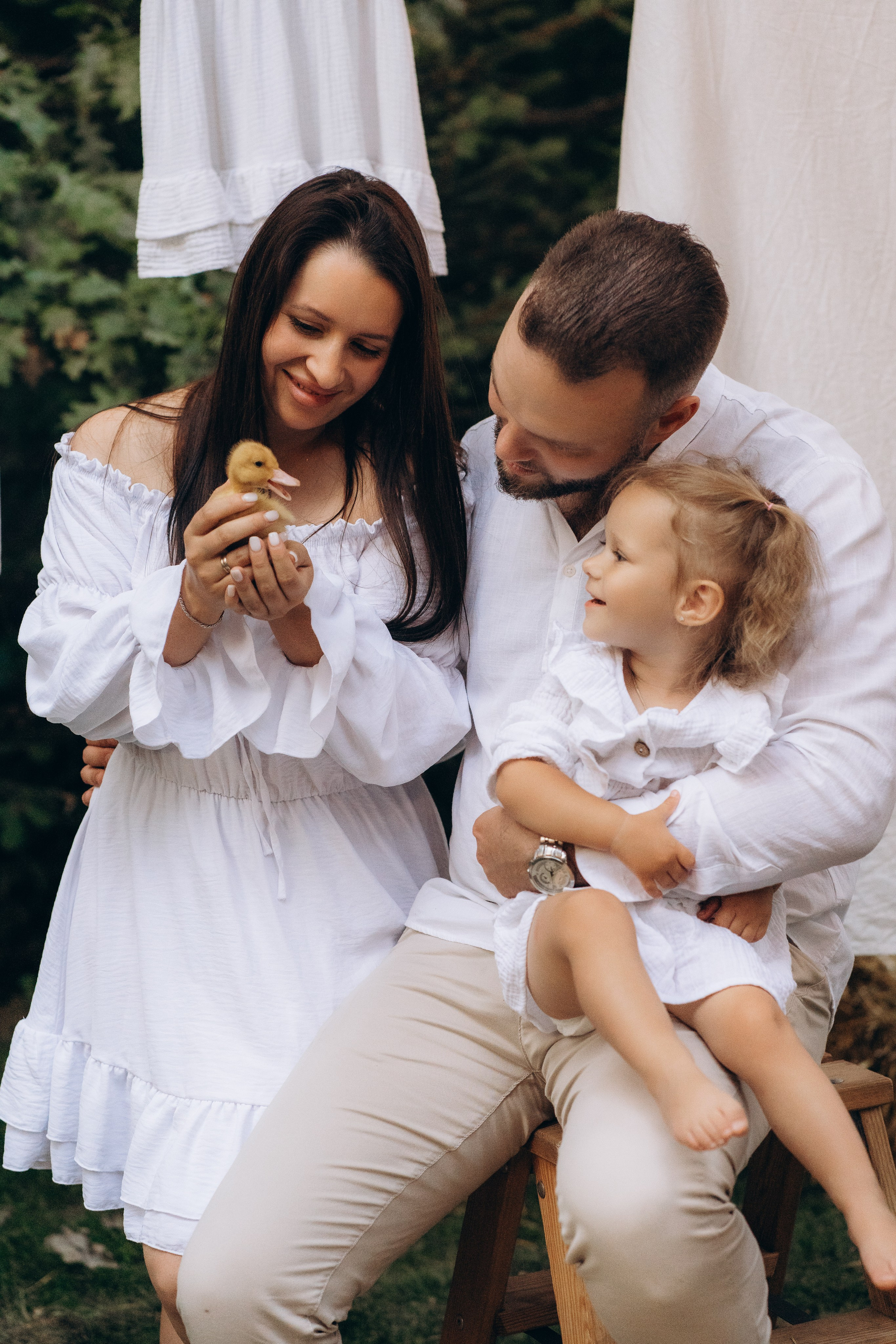 Семейная фотосессия в студии в Москве, семейный фотограф Анна Полушина. Свадебный фотограф в Москве Анна Полушина