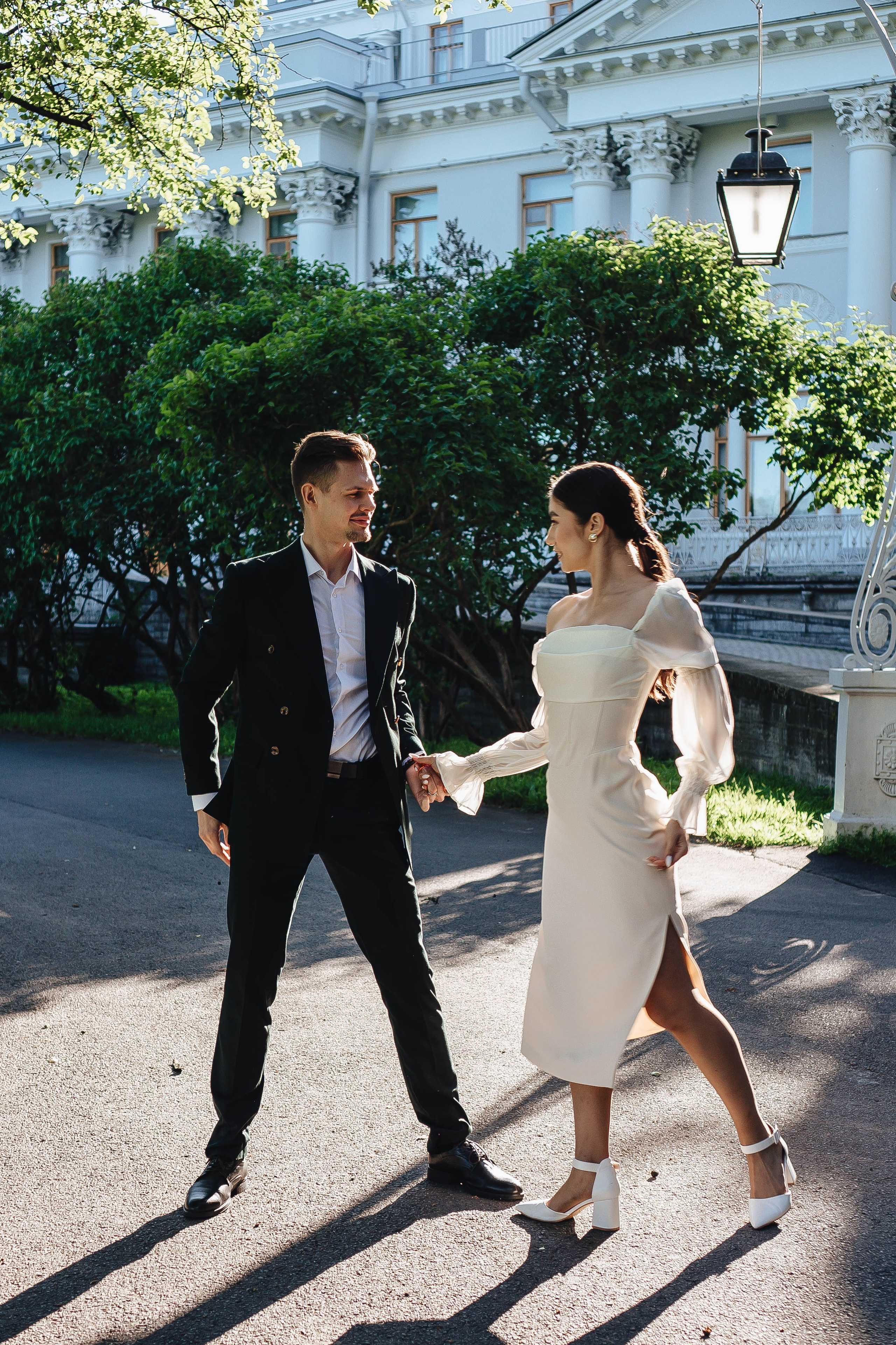 СВАДЕБНАЯ СЬЕМКА НА РАССВЕТЕ НА ЕЛАГИНОМ ОСТОРОВЕ. Профессиональный фотограф, Санкт-Петербург — Виктория Богомолова