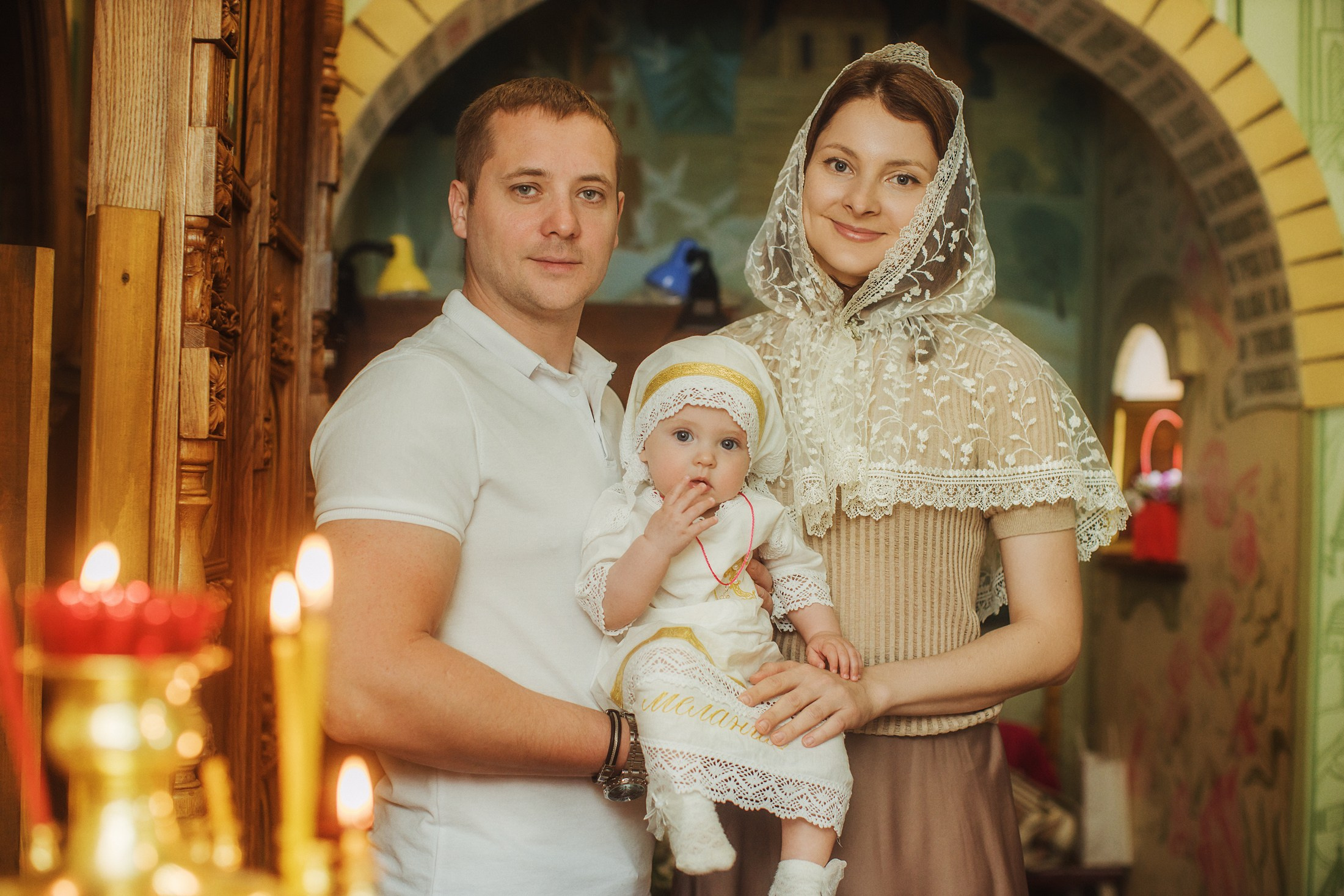 Храм Преподобного-Сергия-Радонежского. Крещение Мелании. Фотографы в городе Волгограде — Людмила Агеева и Алексей Околелов