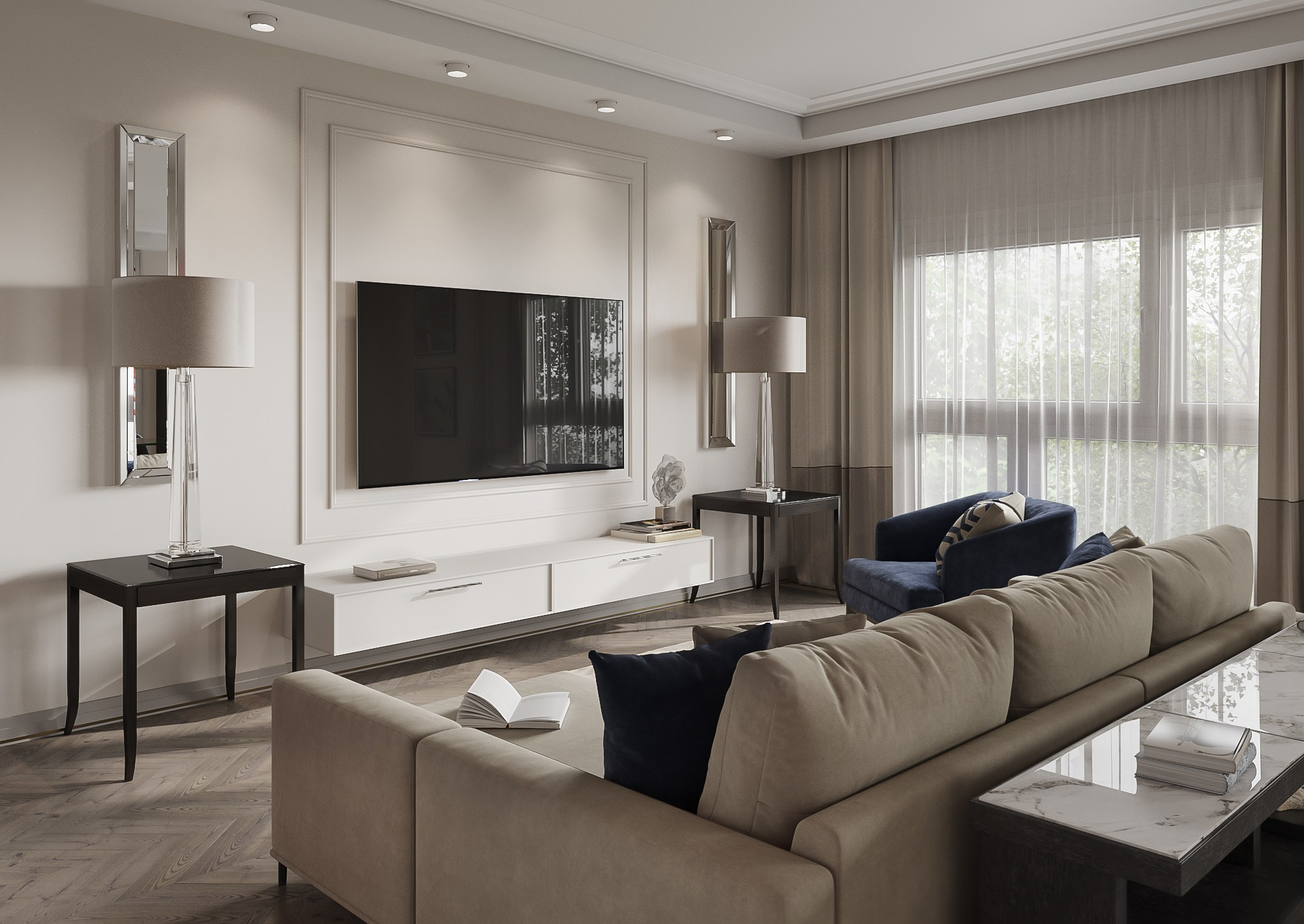 Берлин. Дизайн Марина Павлюченкова. 3D визуализатор интерьеров Ксения Жарко