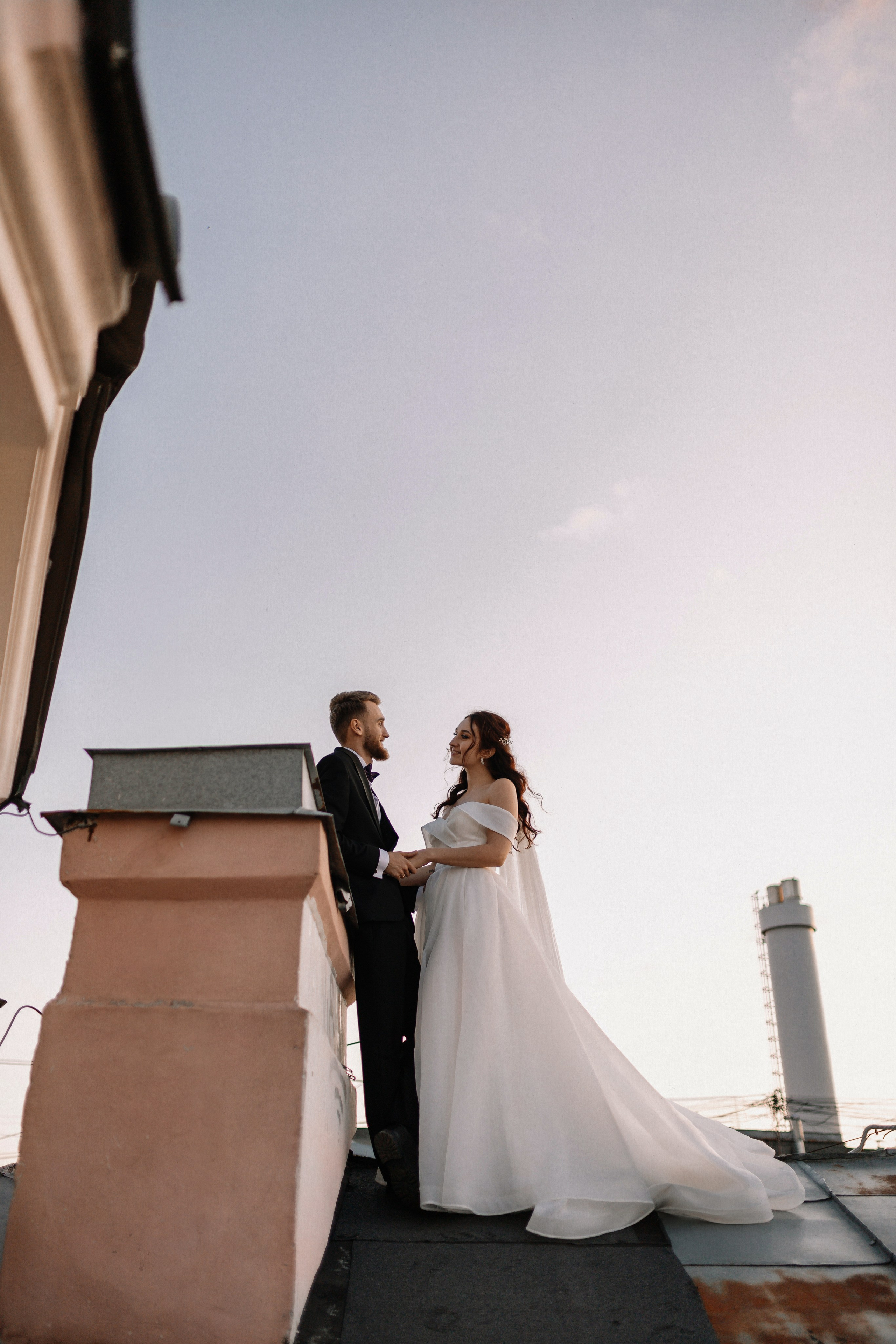 Крыша Петроградки. Николь — ваш любимый фотограф в Санкт-Петербурге