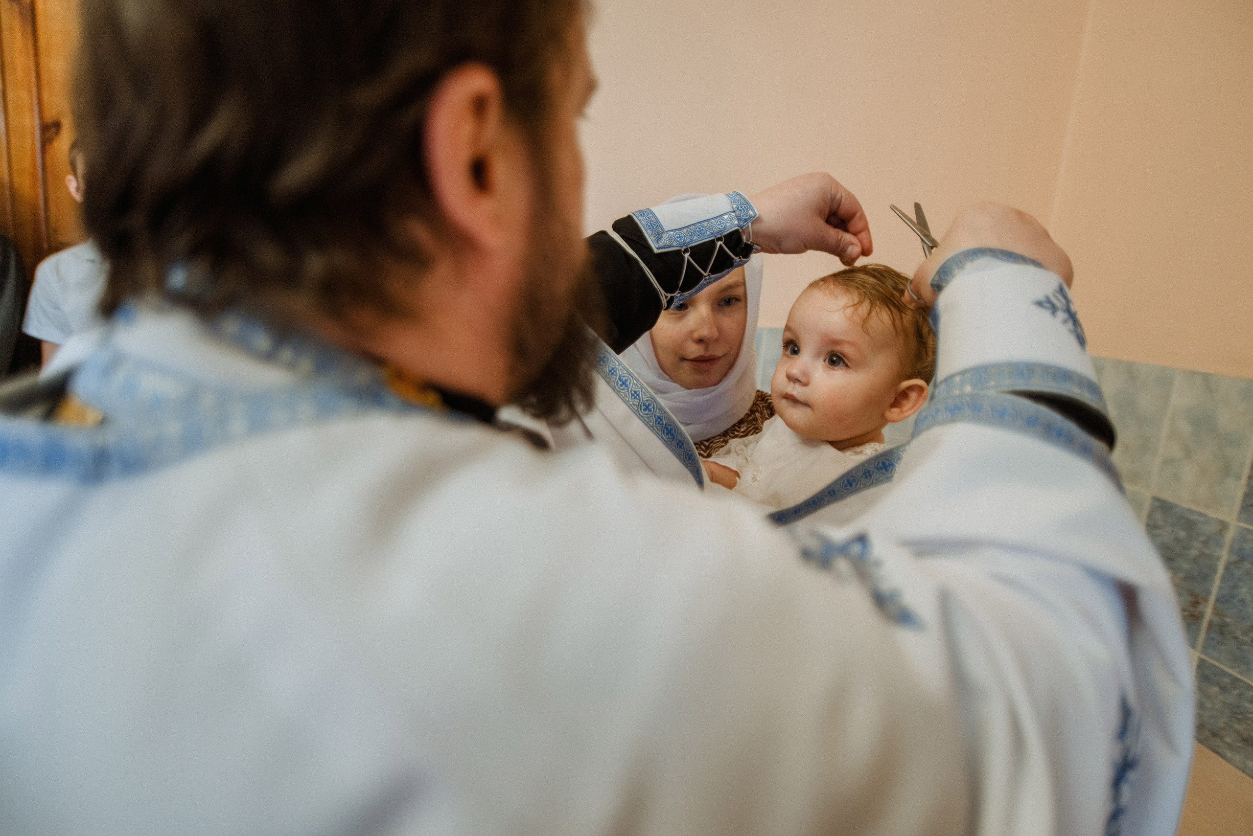 Крещение Евы. Семейный документальный фотограф в Волгограде Мариэта Додина