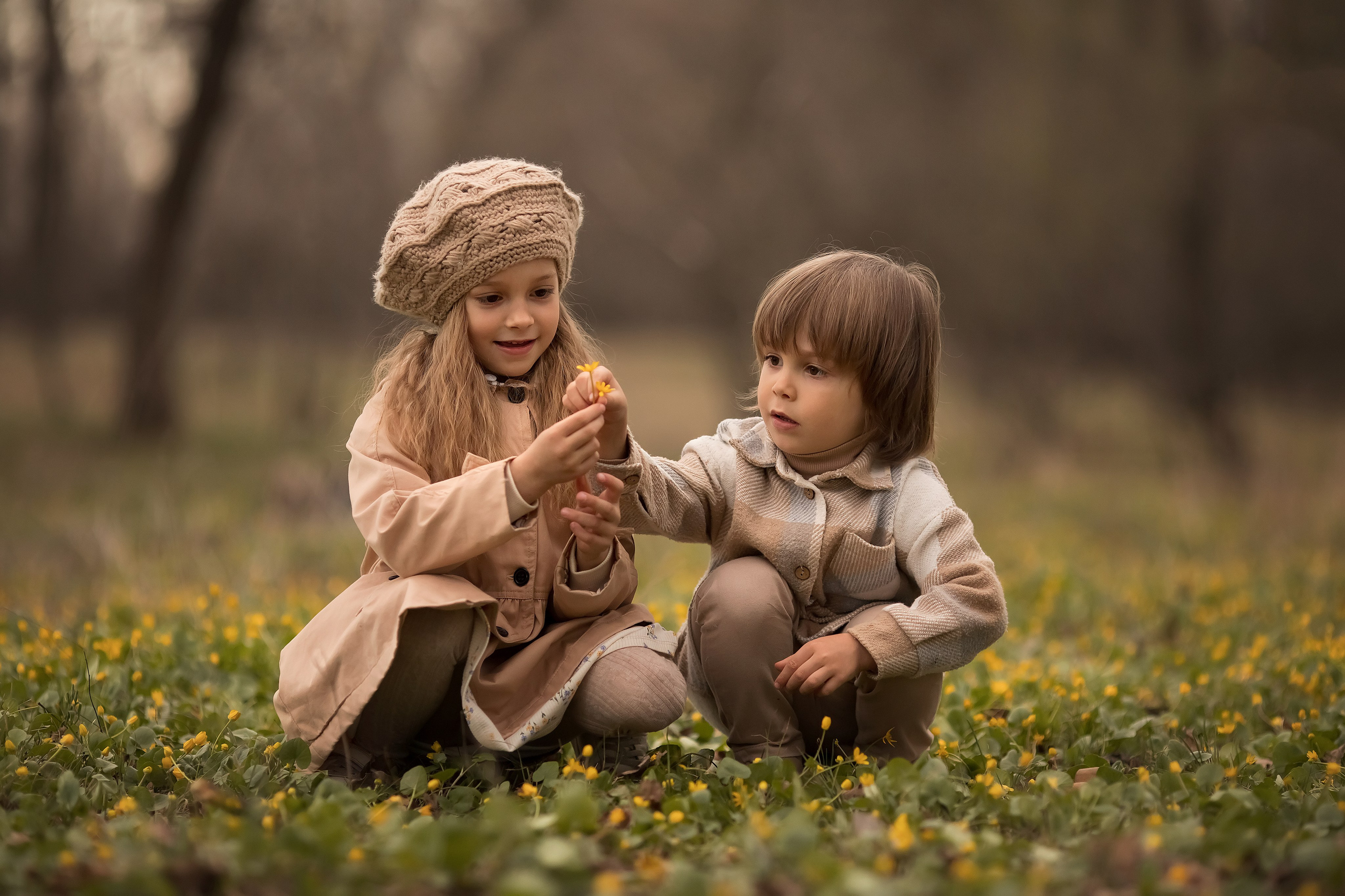 Шоколадная весна. Семейный и детский фотограф в Саратове Полина Коткина