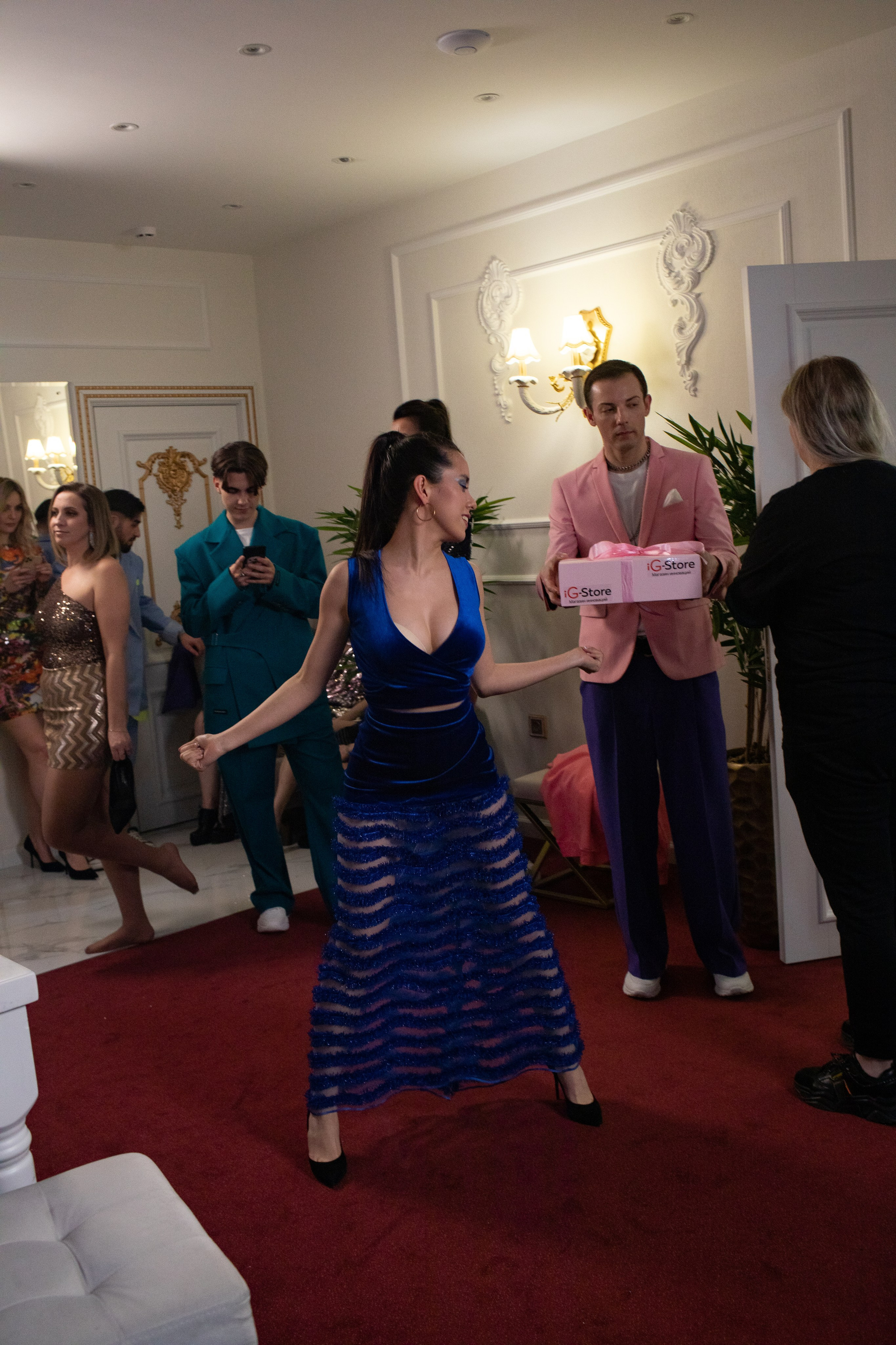 Съемка клипа Анни Калашниковой «Не ври мне в Риме». Art photographer Nino