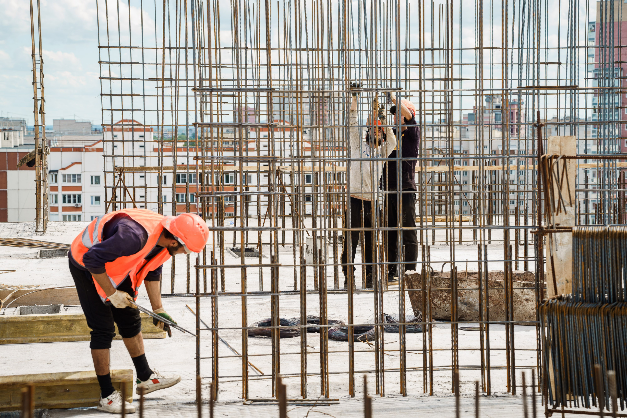 Строящийся ЖК — фоторепортаж. Репортажный фотограф Сергей Сажин г. Ярославль