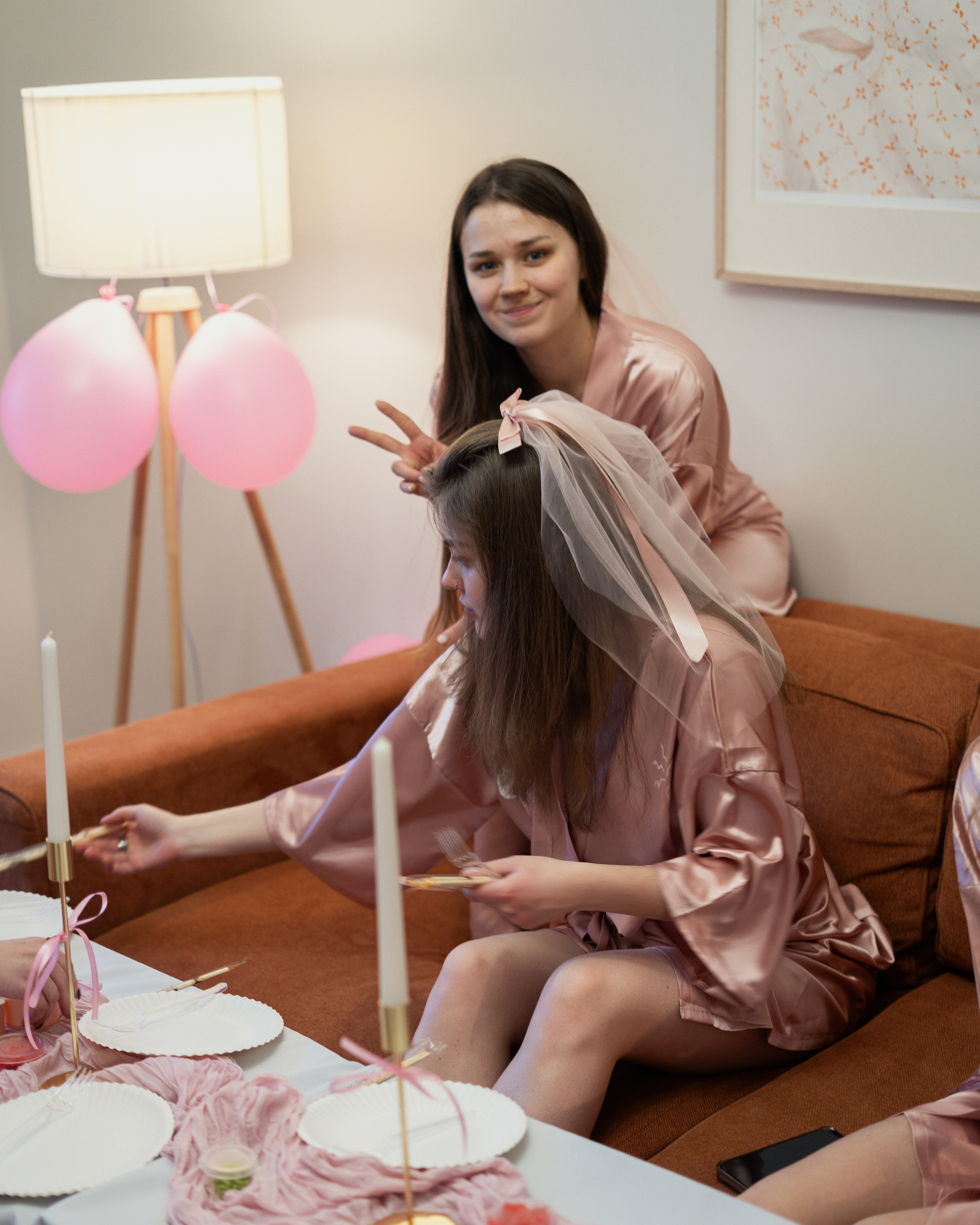 Девичник Анастасии. Свадебный и портретный фотограф в Санкт-Петербурге Софья Каркачева