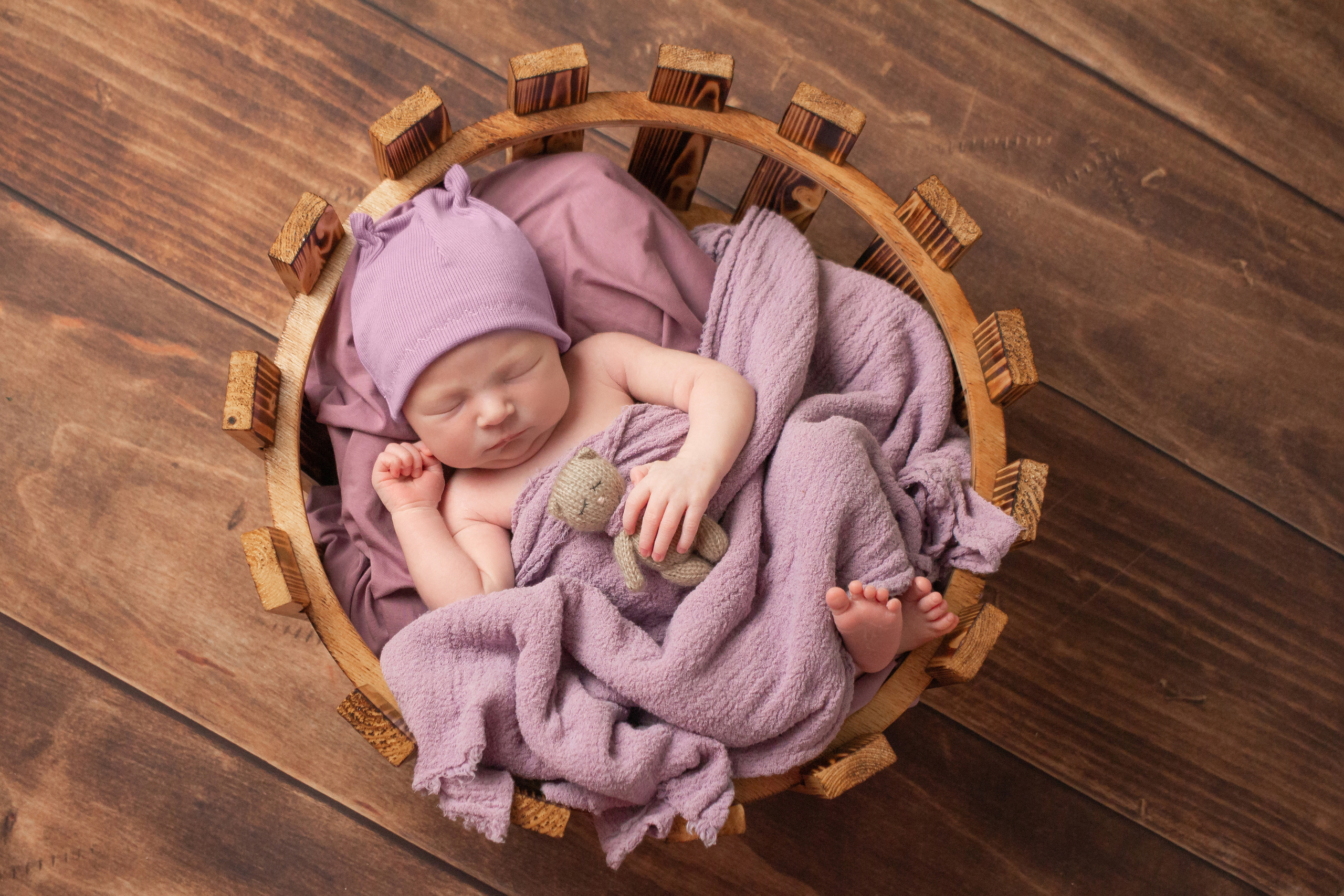 Классический стиль newborn. Фотограф новорождённых Анапа Елена Кушнарь