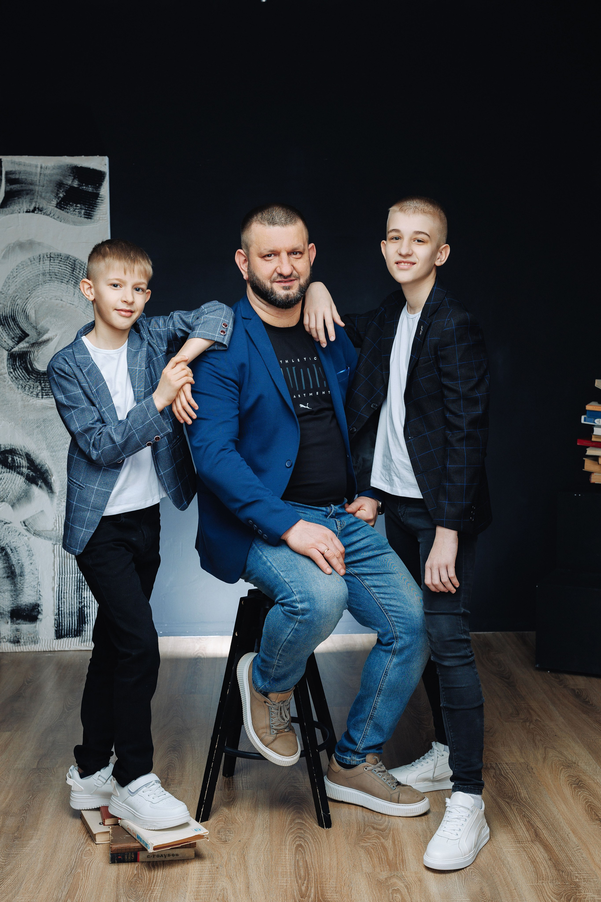 Предновогодняя  семейная съёмка 