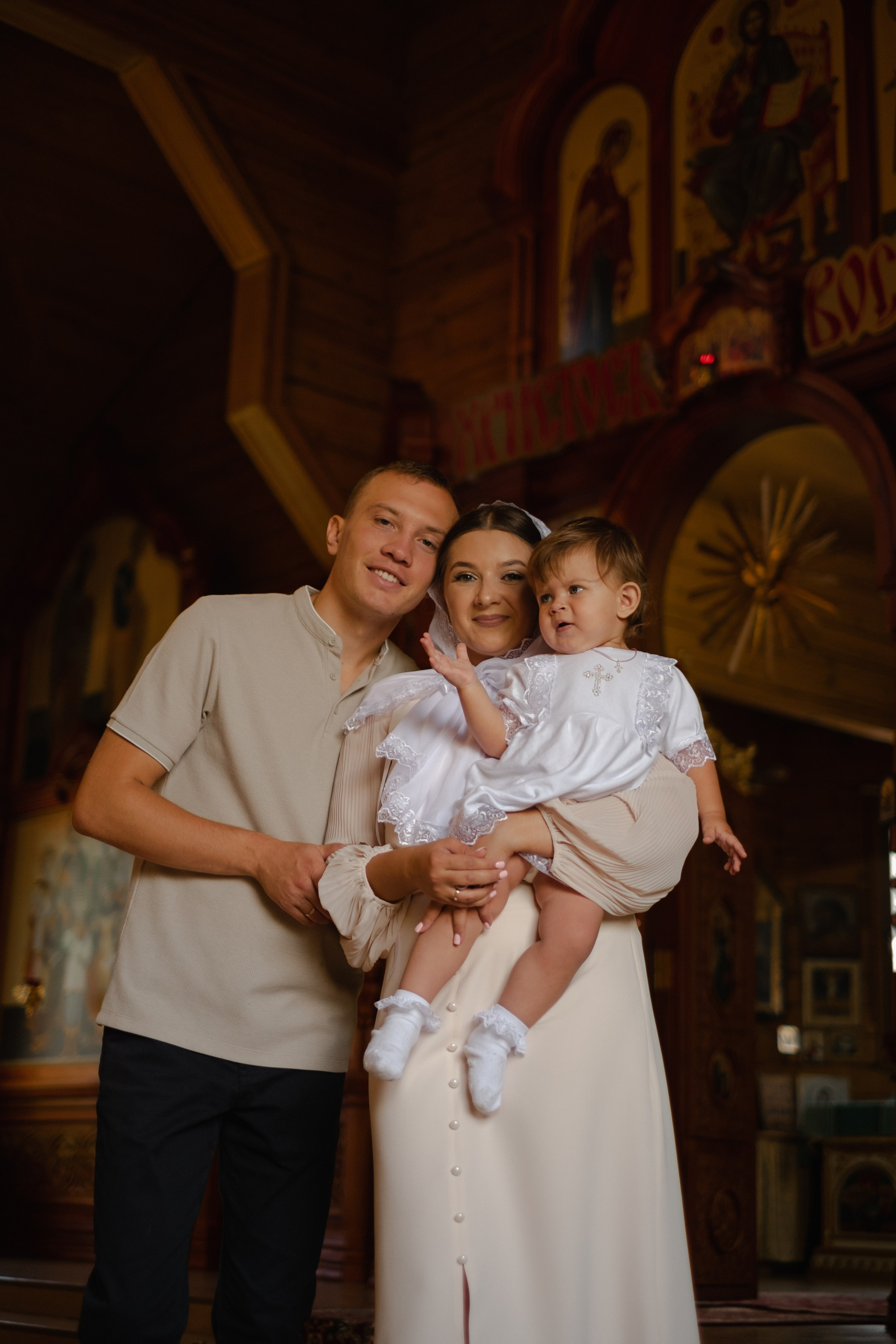 Крещение Таисии. Фотограф в Новосибирске Диана Ильиных