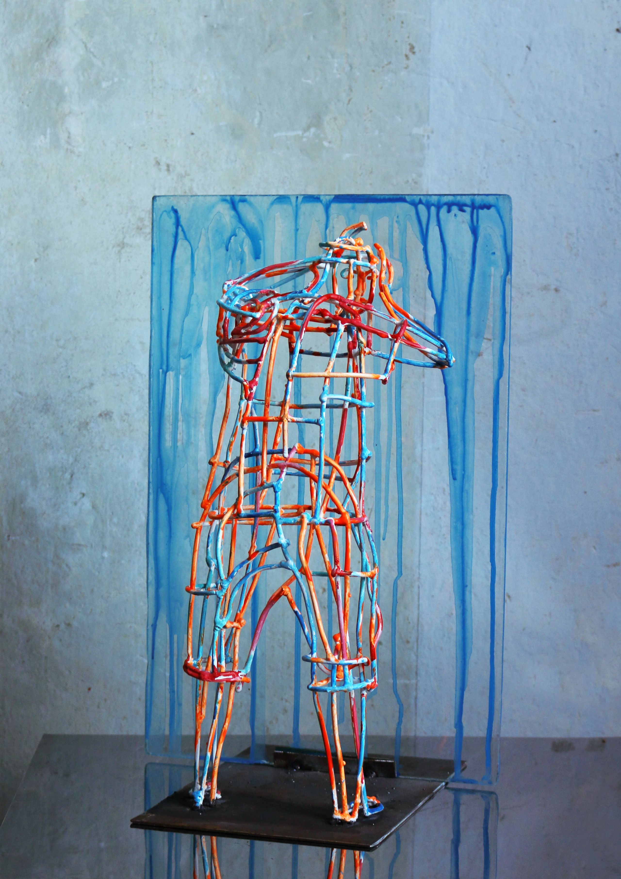 Подсматривающий_2020. Художник — скульптор Антонина Фатхуллина