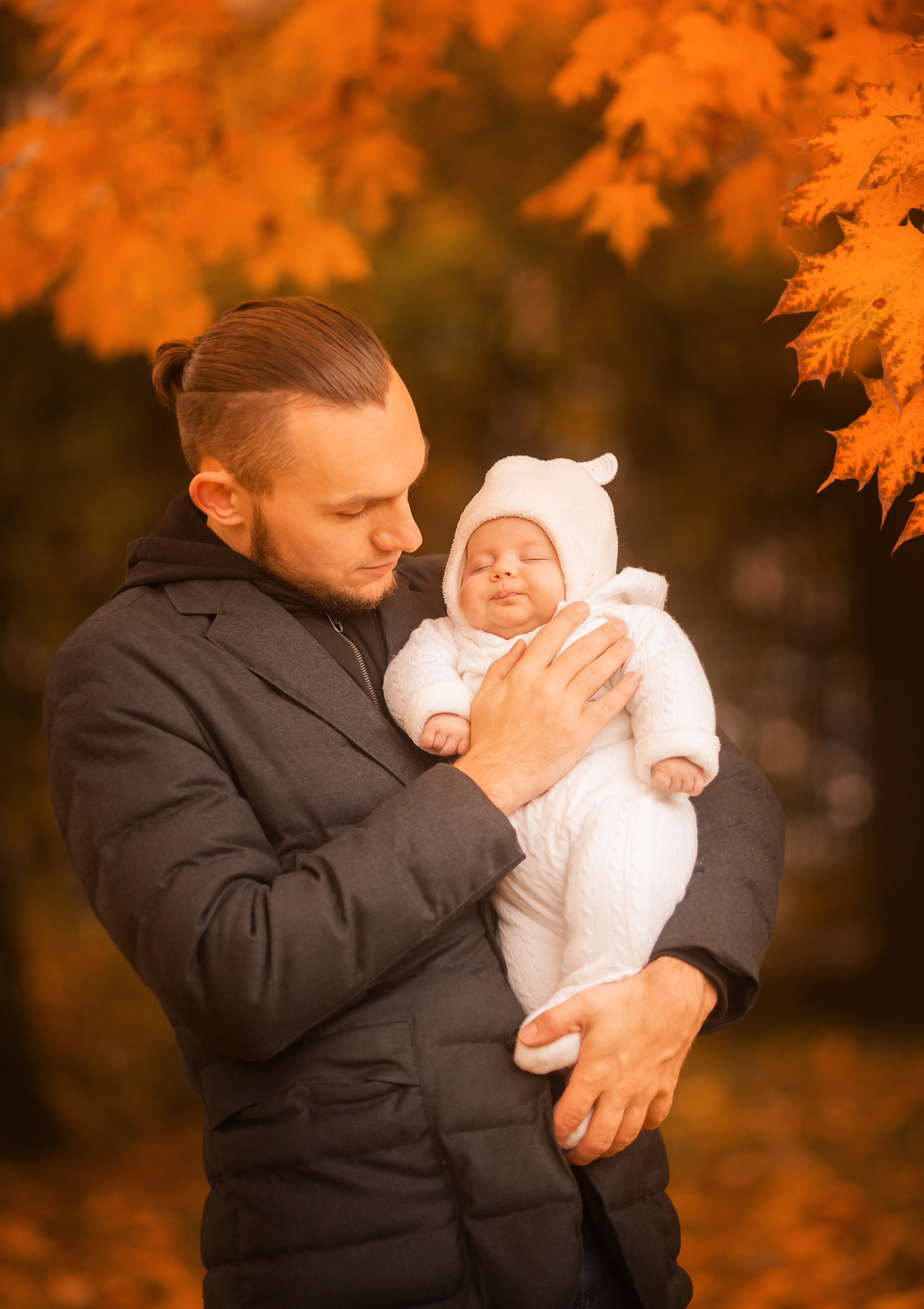 Осенняя семейная фотосессия. צלם ואמן ילדים ומשפחה