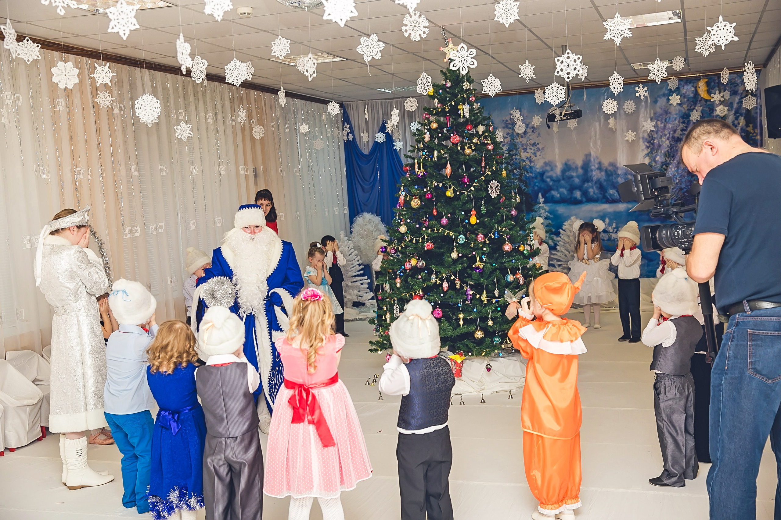 Новый год в саду. Семейный и детский фотограф в Нижнем Новгороде